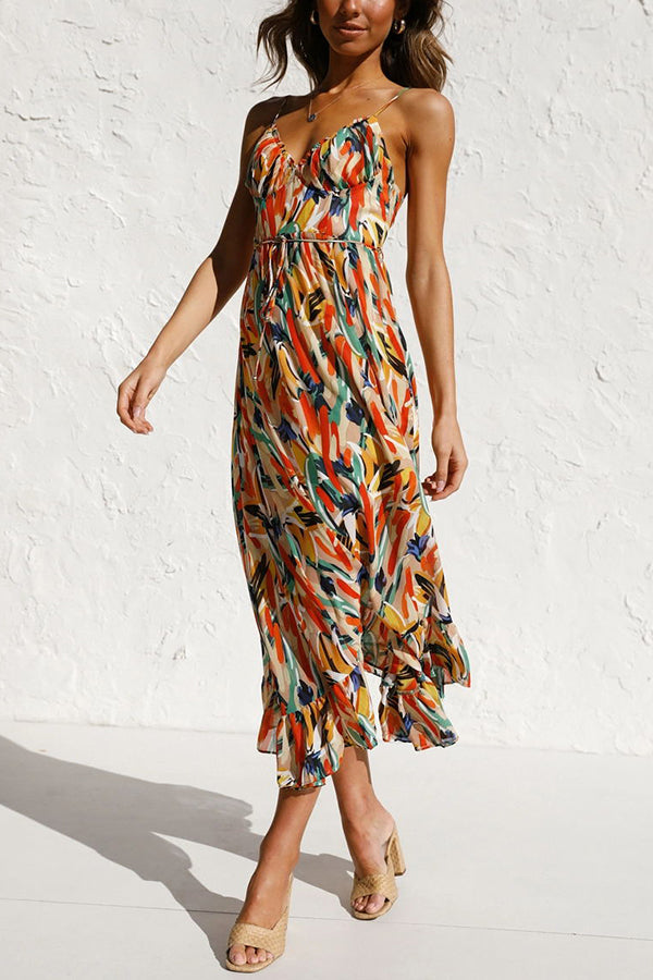 Charity – Colorful Midi Dress