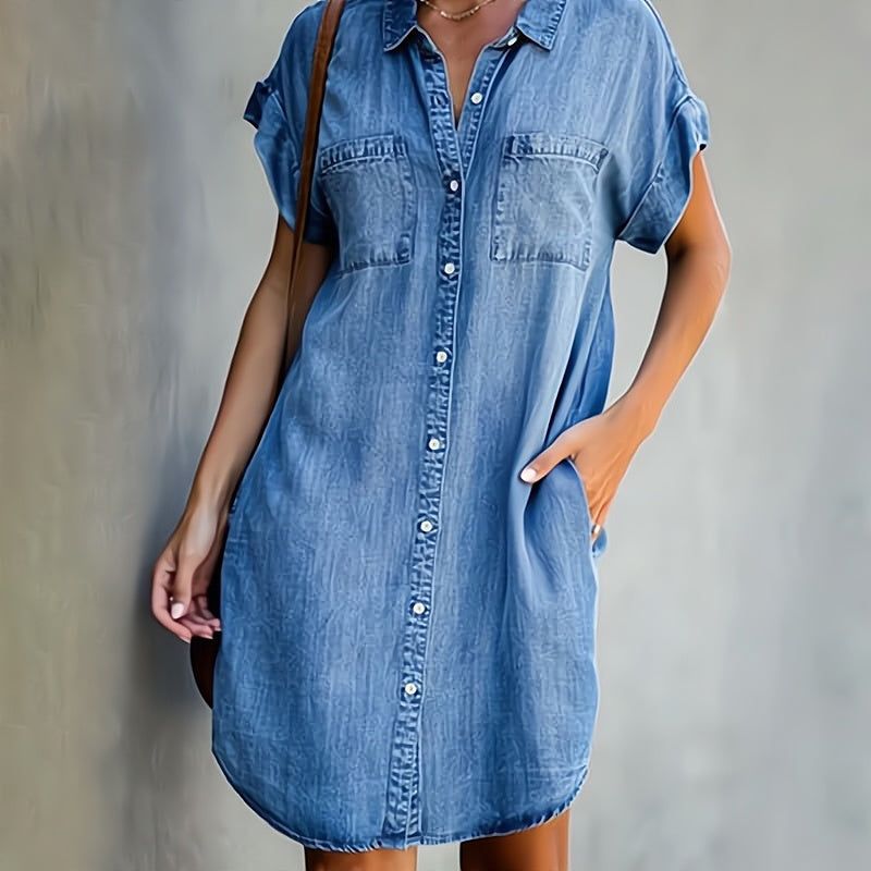 Daphné – Chic Denim Dress