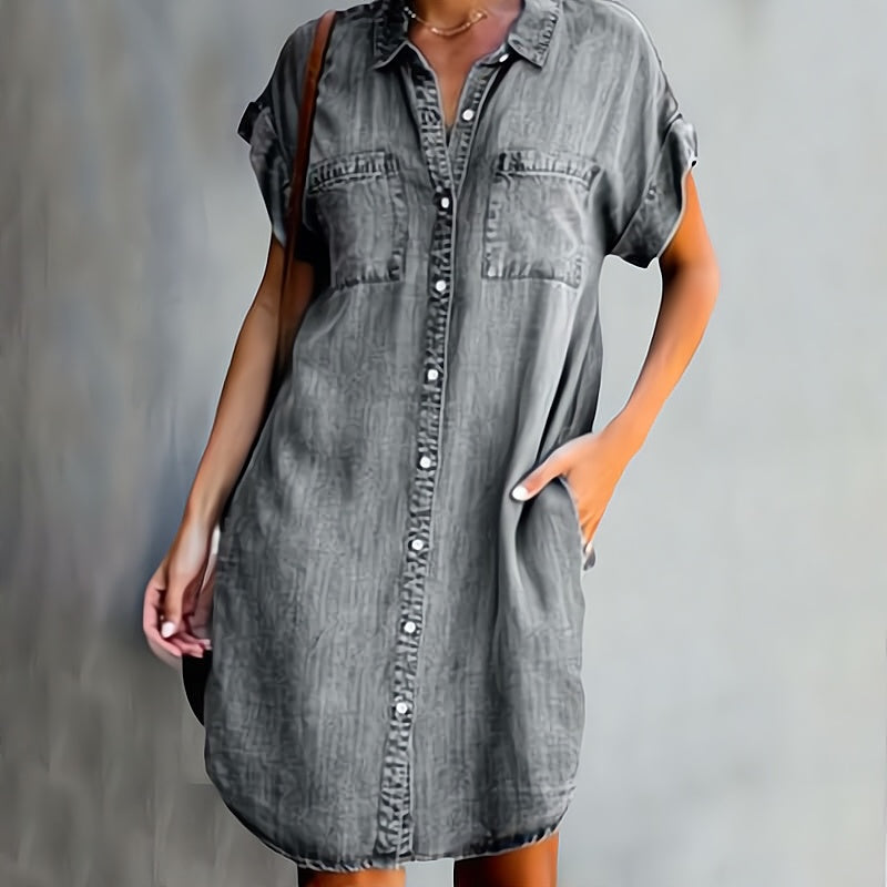 Daphné – Chic Denim Dress
