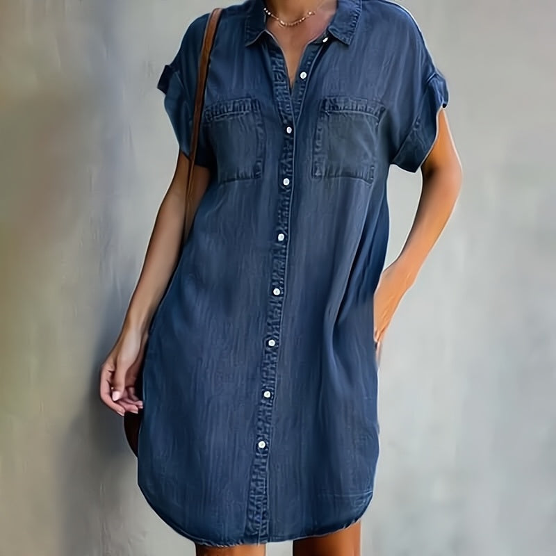 Daphné – Chic Denim Dress