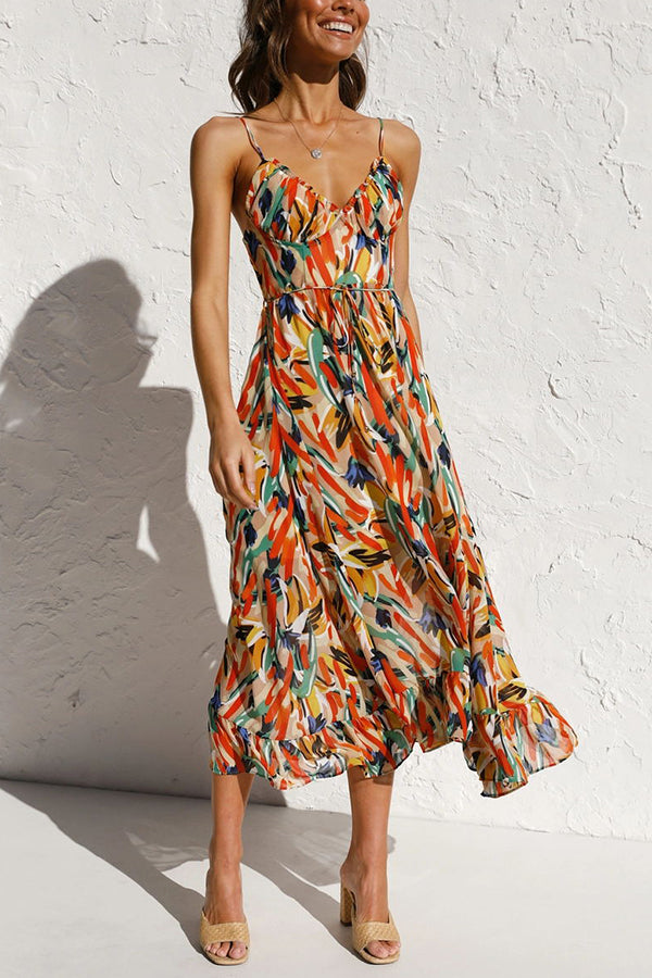 Charity – Colorful Midi Dress