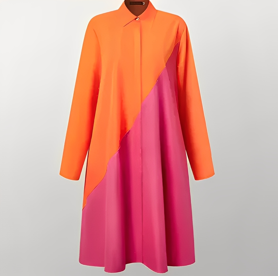 Maeva – Modern Shirt Dress for Women