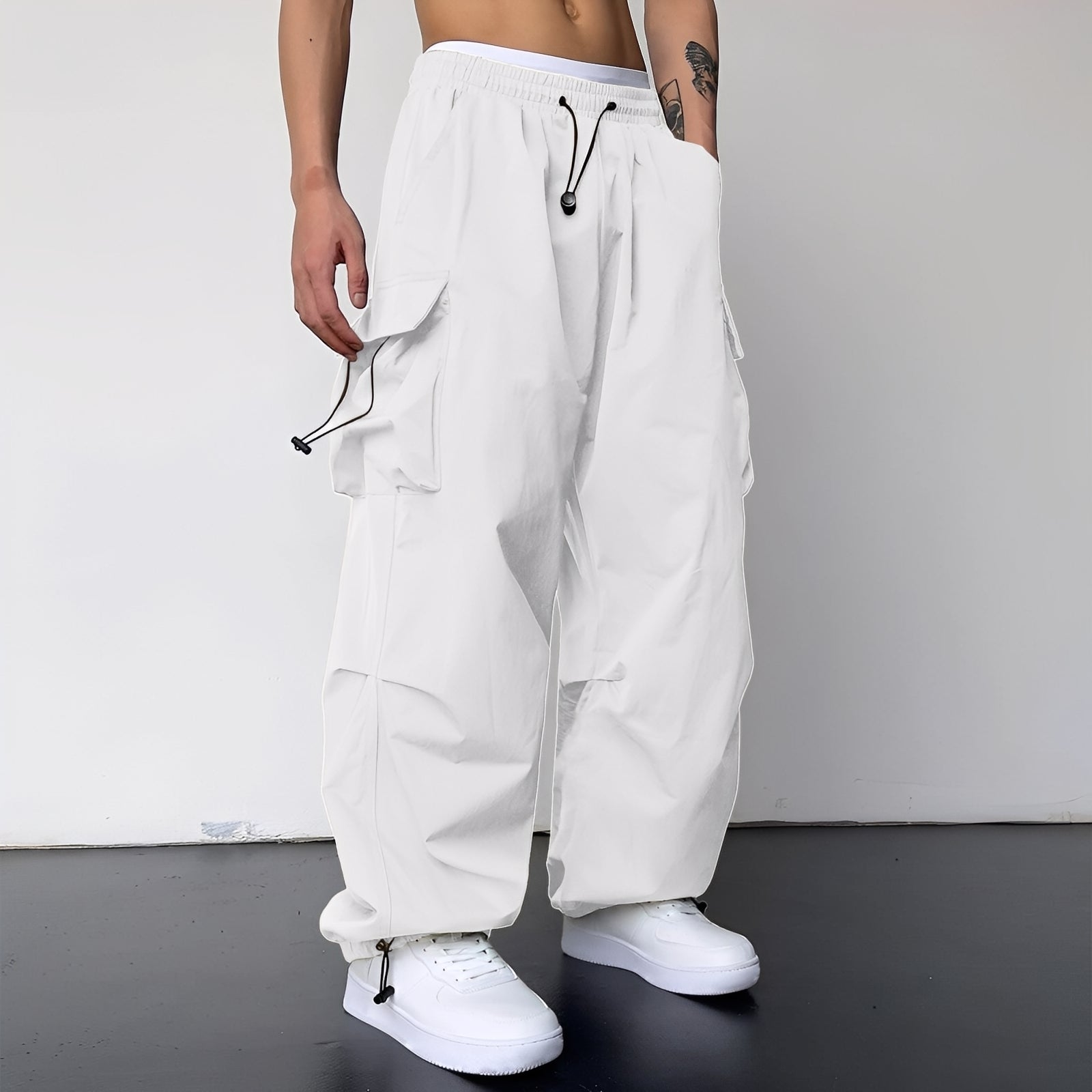 Kaleb - Stylish Baggy Cargo Pants for Men