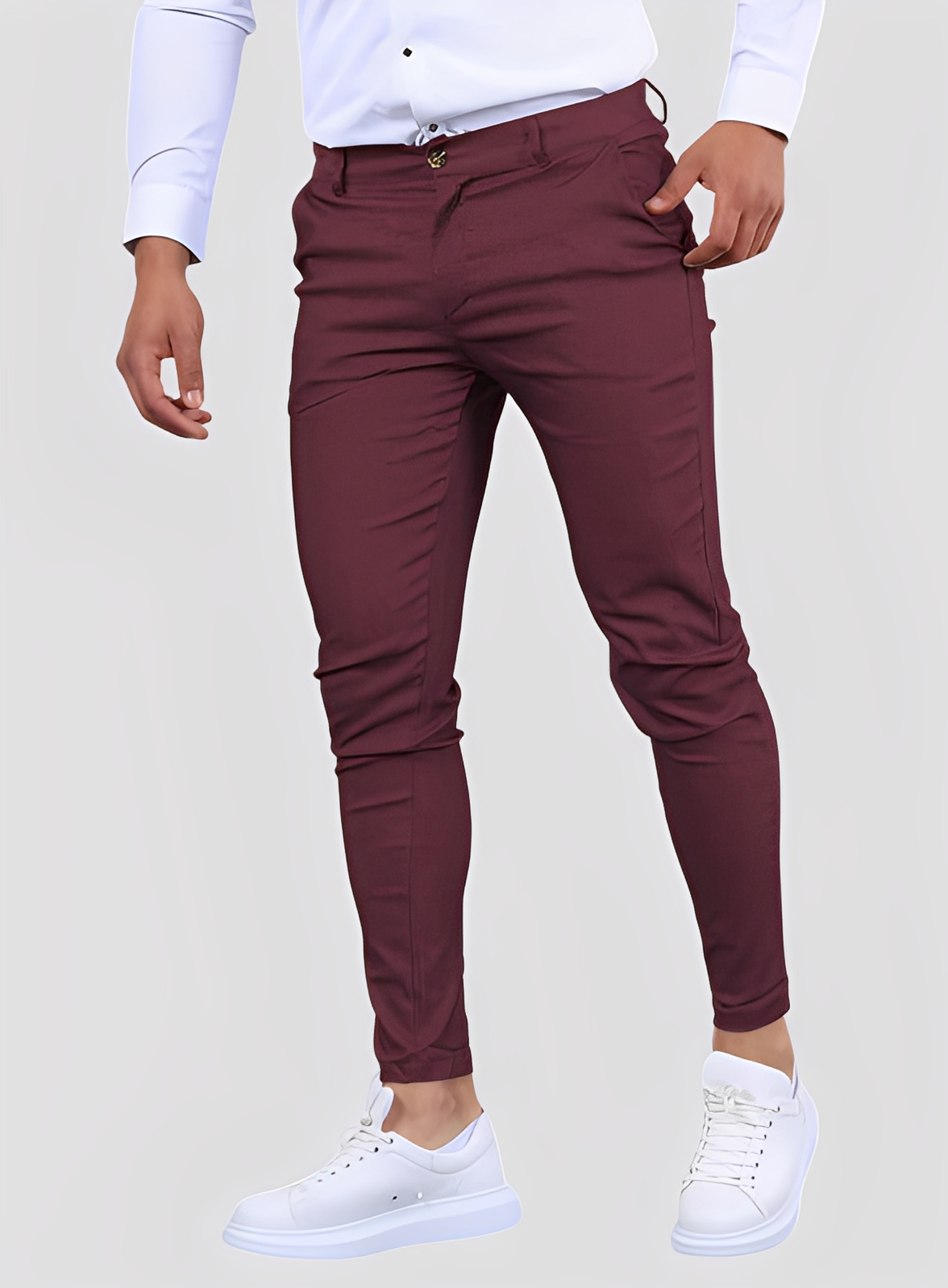 Reynard - Smart, Stretch Slim Pants for Men