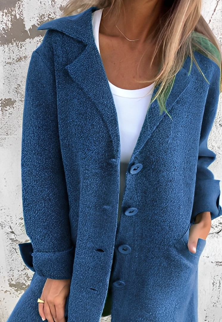 Izabelle - Women's Casual Long Knitted Coat