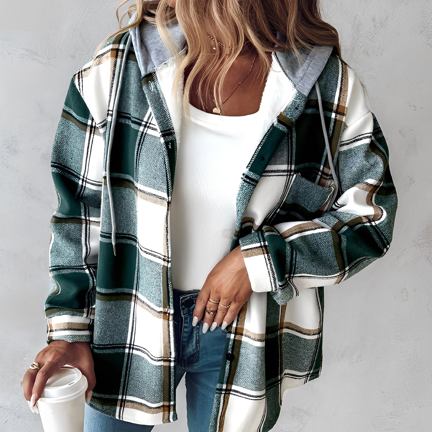 Briana - Women's Casual, Cozy Hooded Jacket
