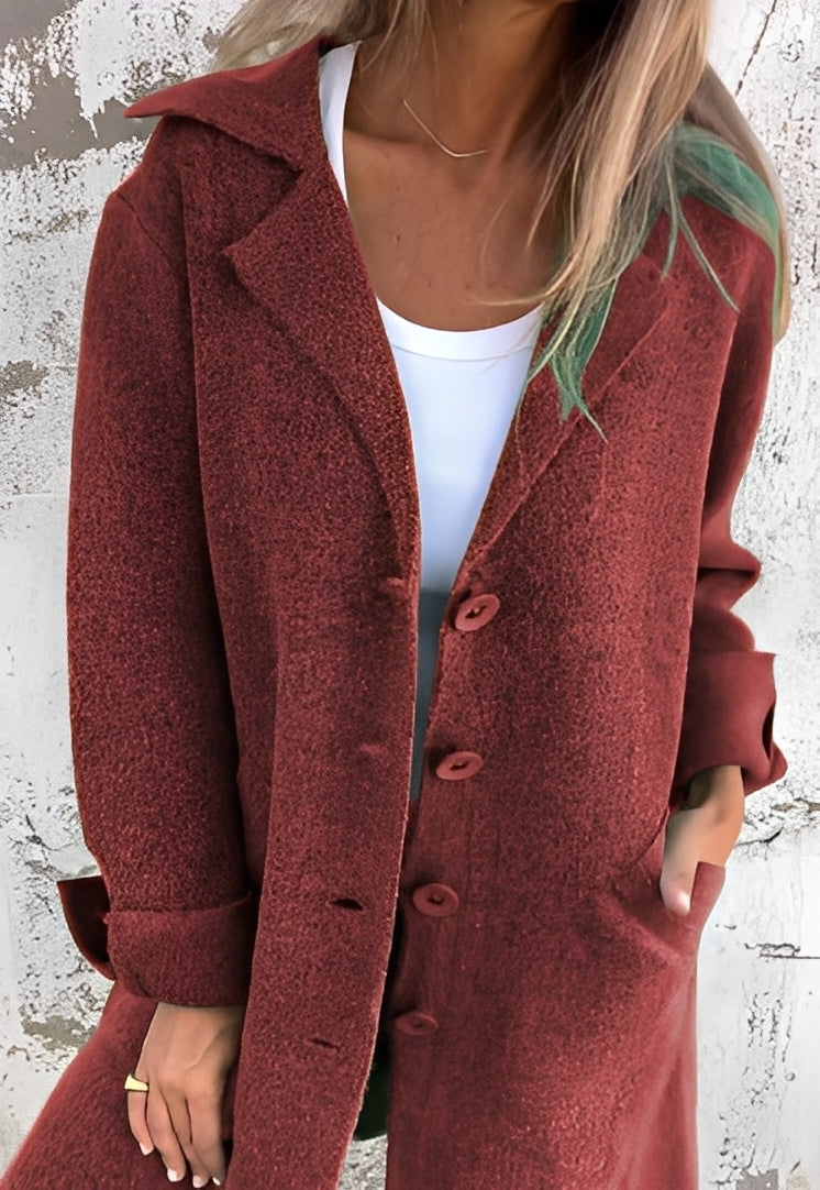 Izabelle - Women's Casual Long Knitted Coat