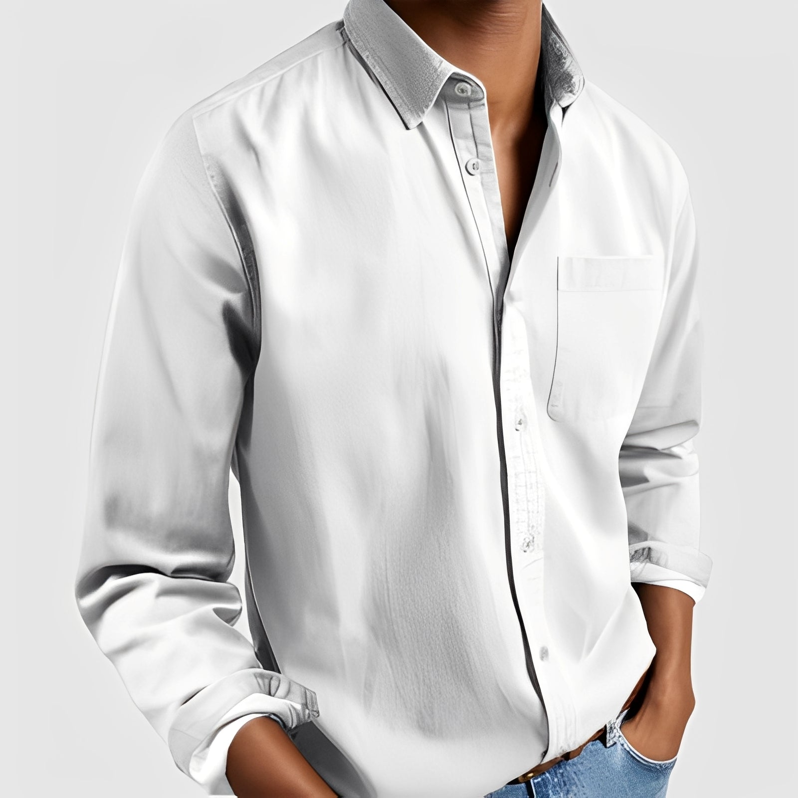 Tanner - Men's Casual Shirt with Pocket