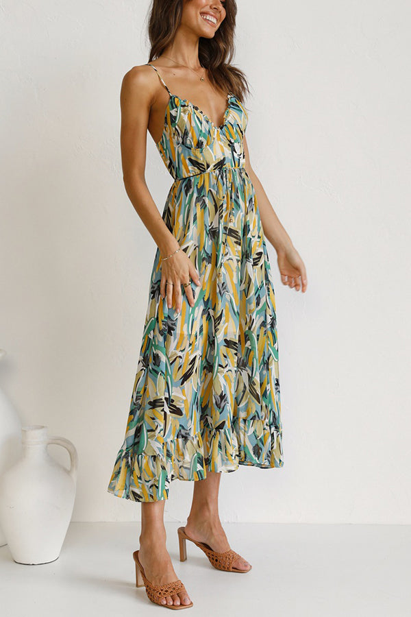 Charity – Colorful Midi Dress