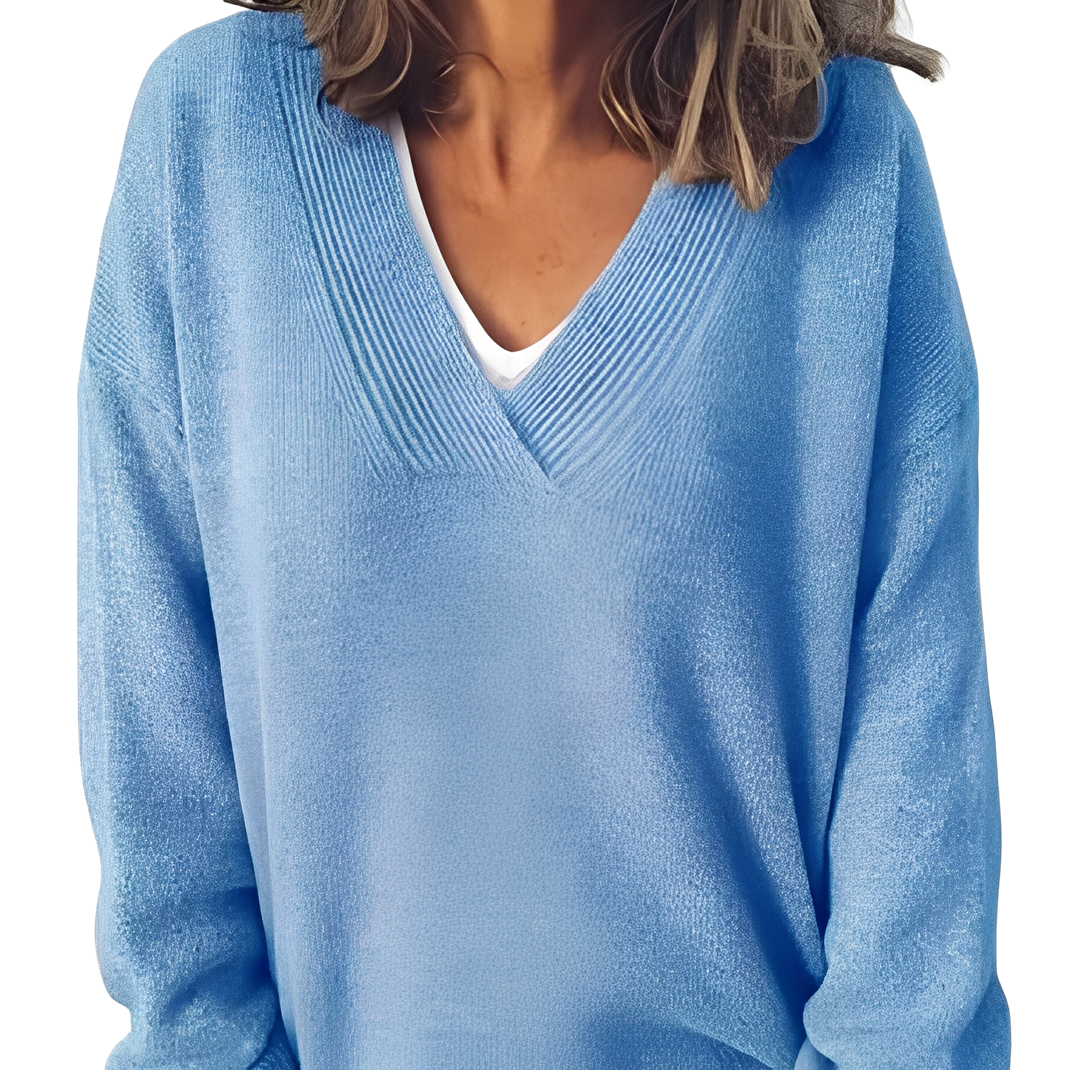 Camryn - Women's laid-back, loosely woven pullover