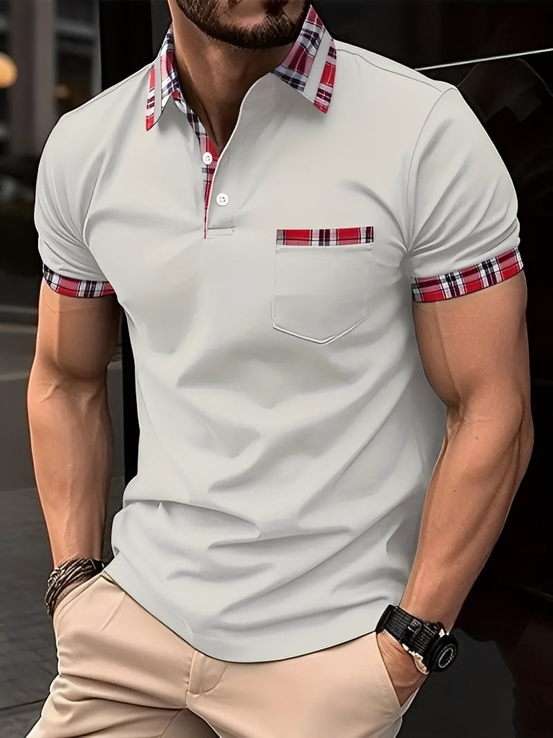 Ryker - Stylish Polo Shirt with Pocket for Men