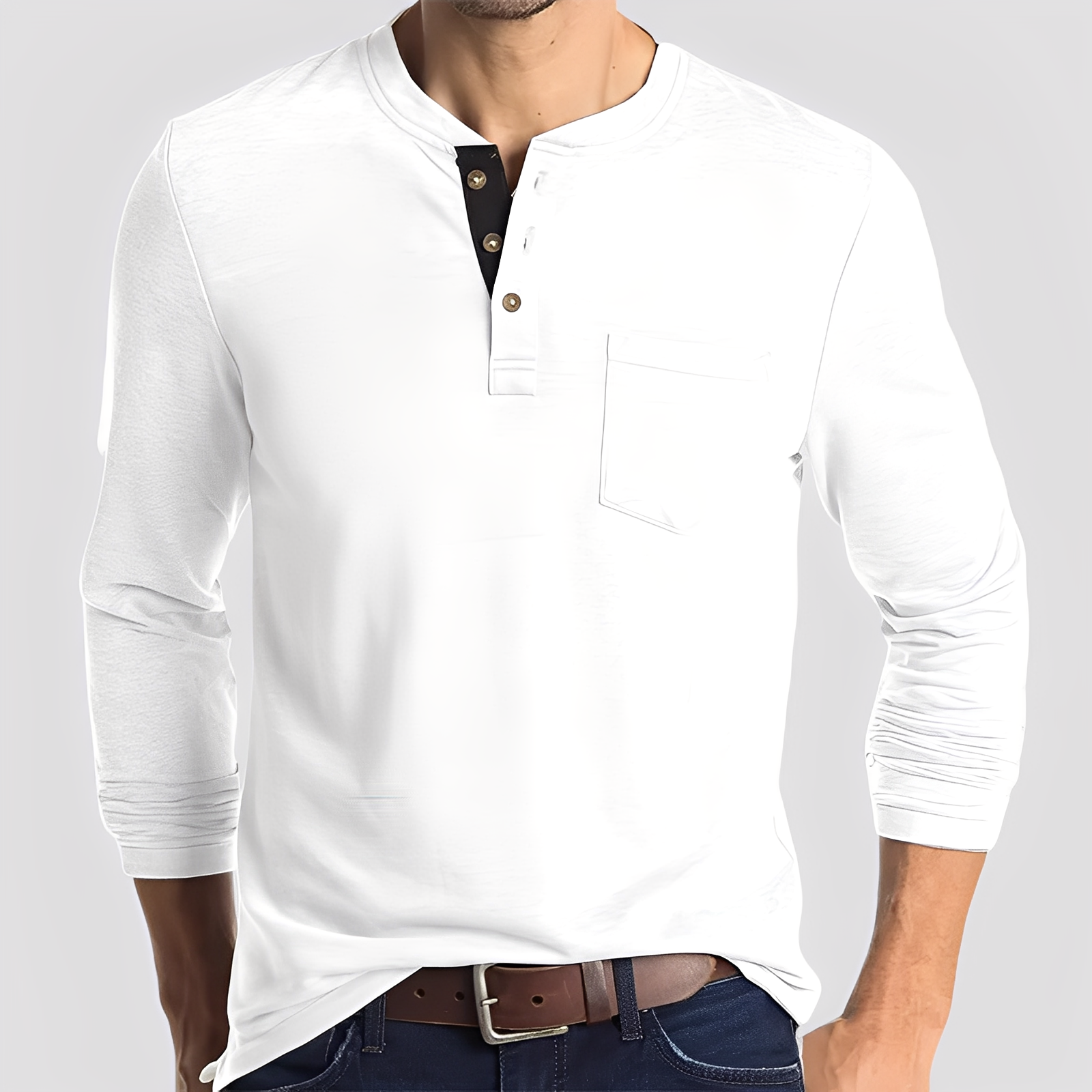 Dashiell - Casual Long Sleeve Shirt for Men