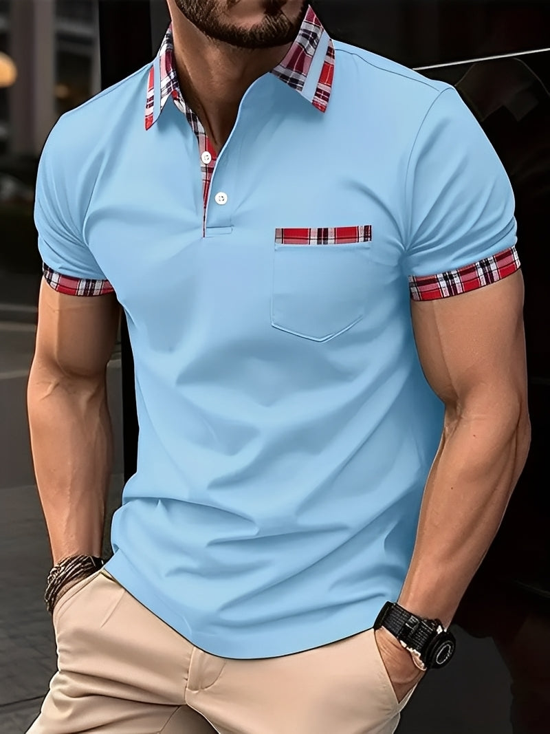 Ryker - Stylish Polo Shirt with Pocket for Men
