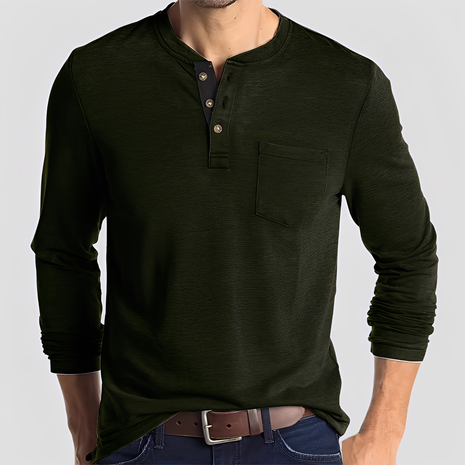 Dashiell - Casual Long Sleeve Shirt for Men