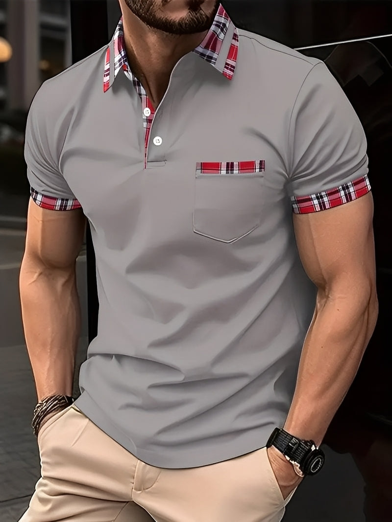 Ryker - Stylish Polo Shirt with Pocket for Men