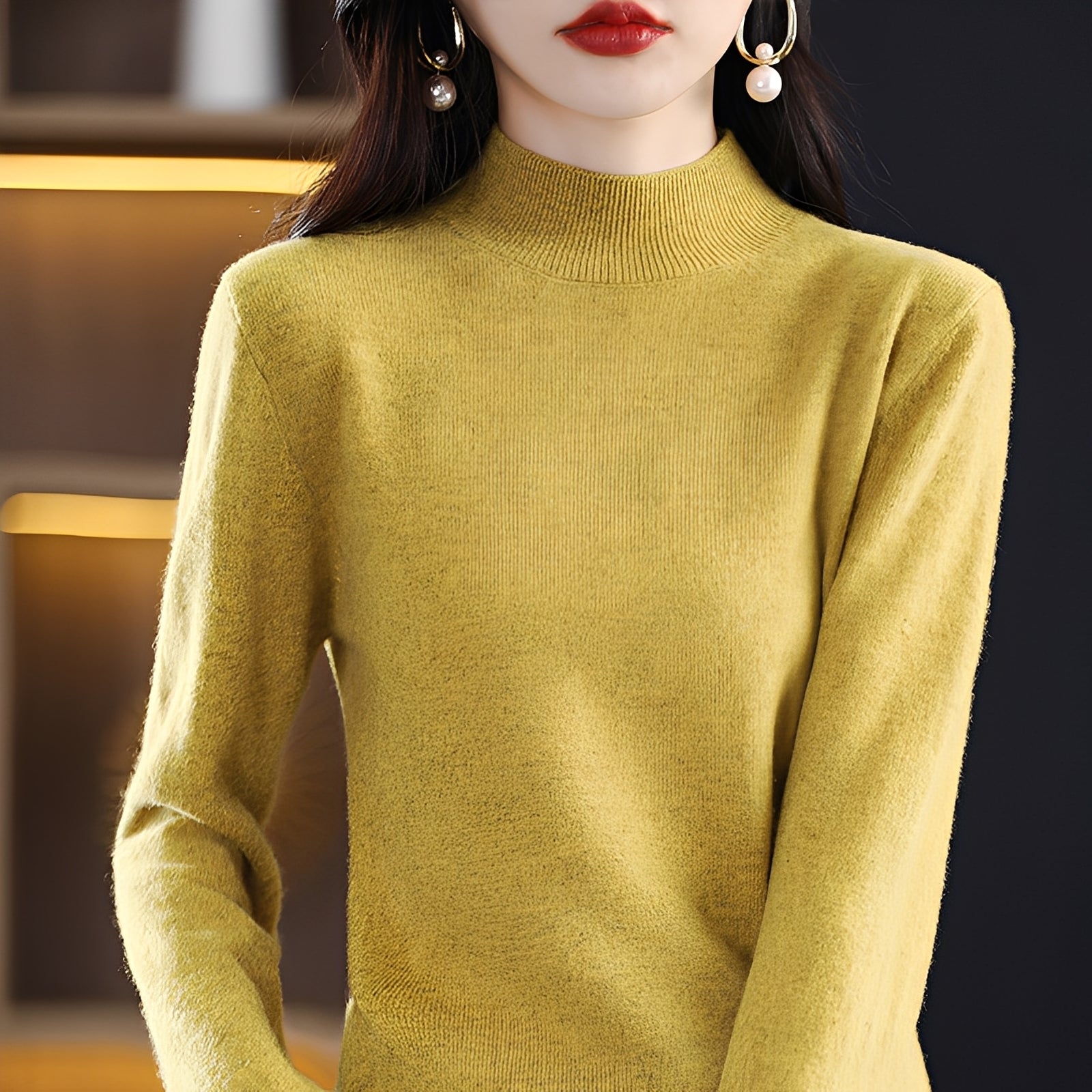 Natille - Women's Relaxed Cashmere Wool Sweater