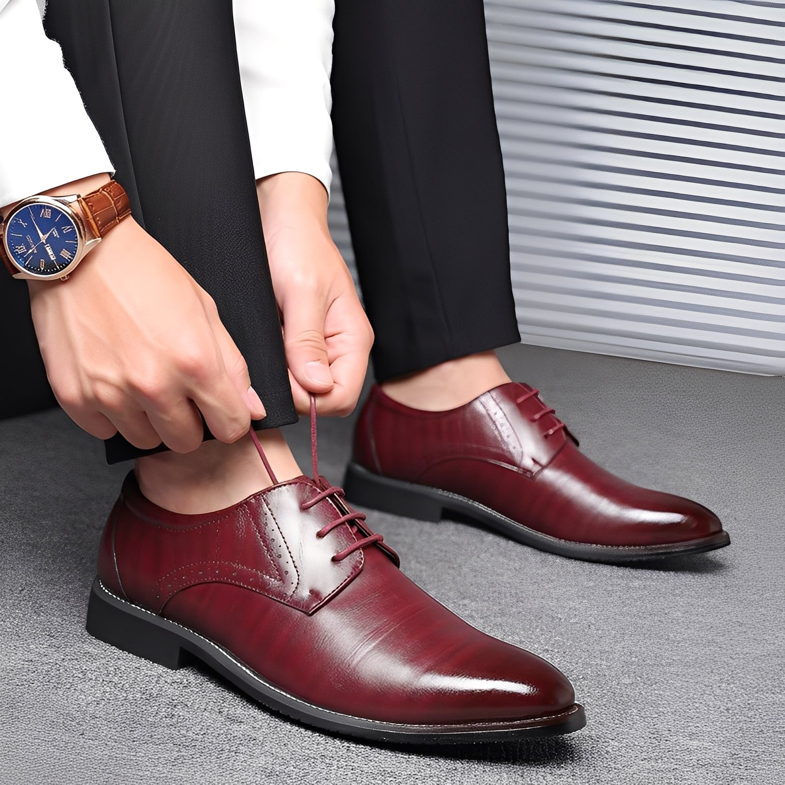 Kendrick - Classic Formal Leather Shoes for Men