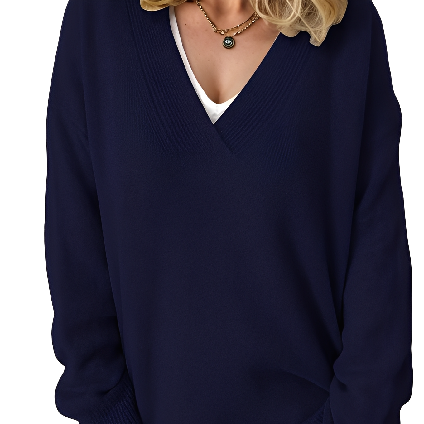 Camryn - Women's laid-back, loosely woven pullover