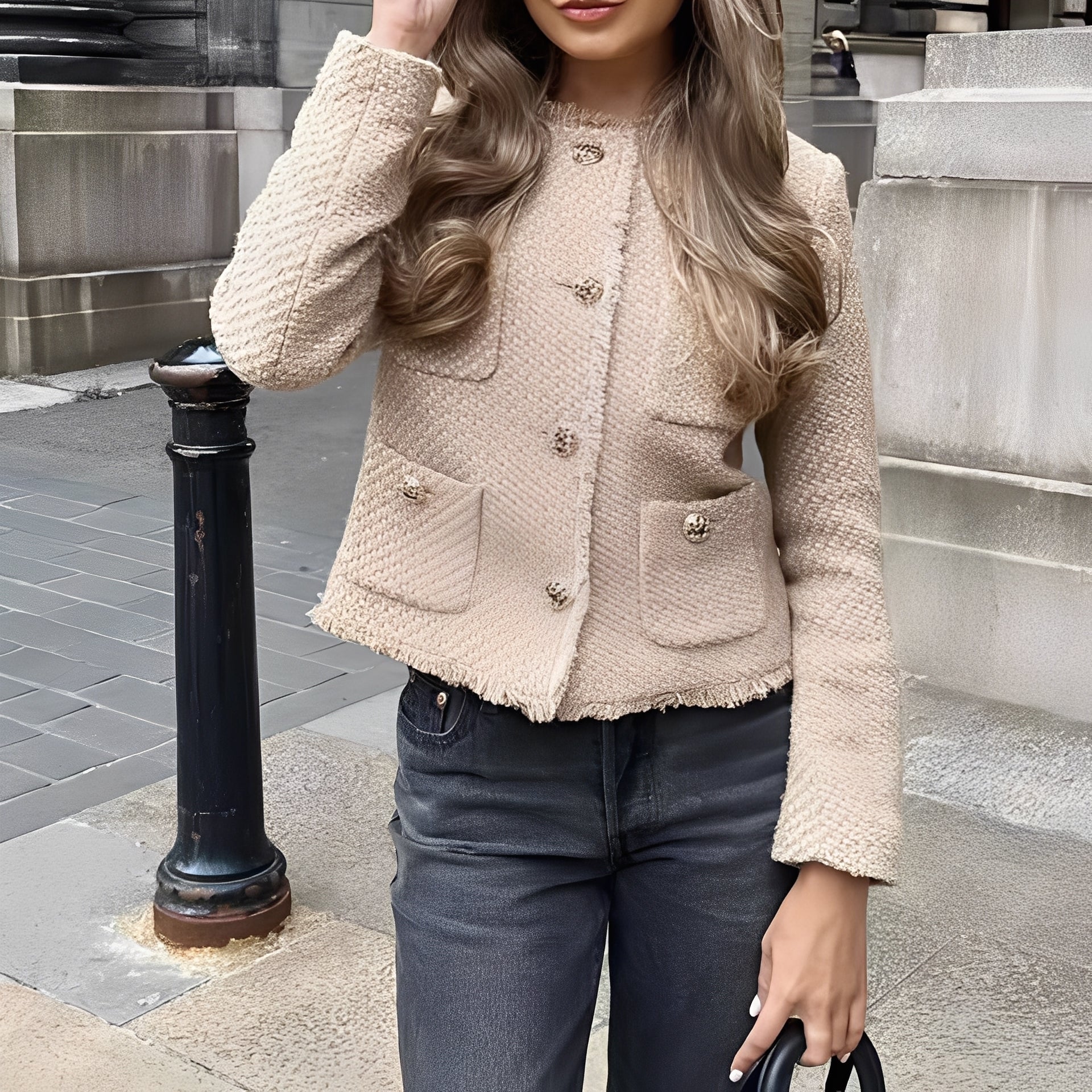 Racquel - Stylish Wool Blazer for Women