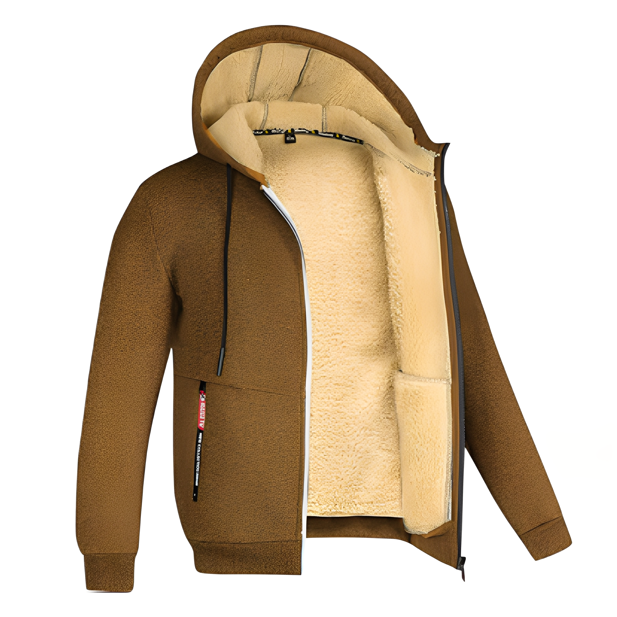 Davin - Men's Casual Hooded Fleece Jacket