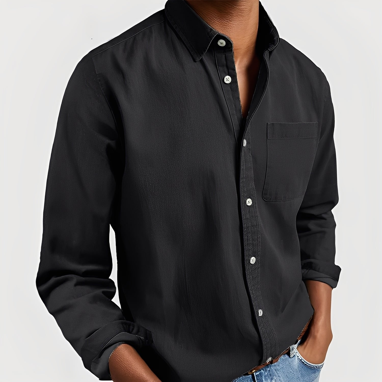 Tanner - Men's Casual Shirt with Pocket