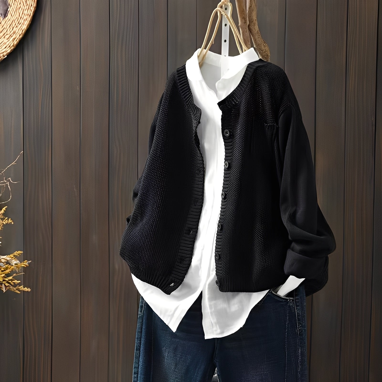 Shanon - Women's traditional, relaxed cardigan