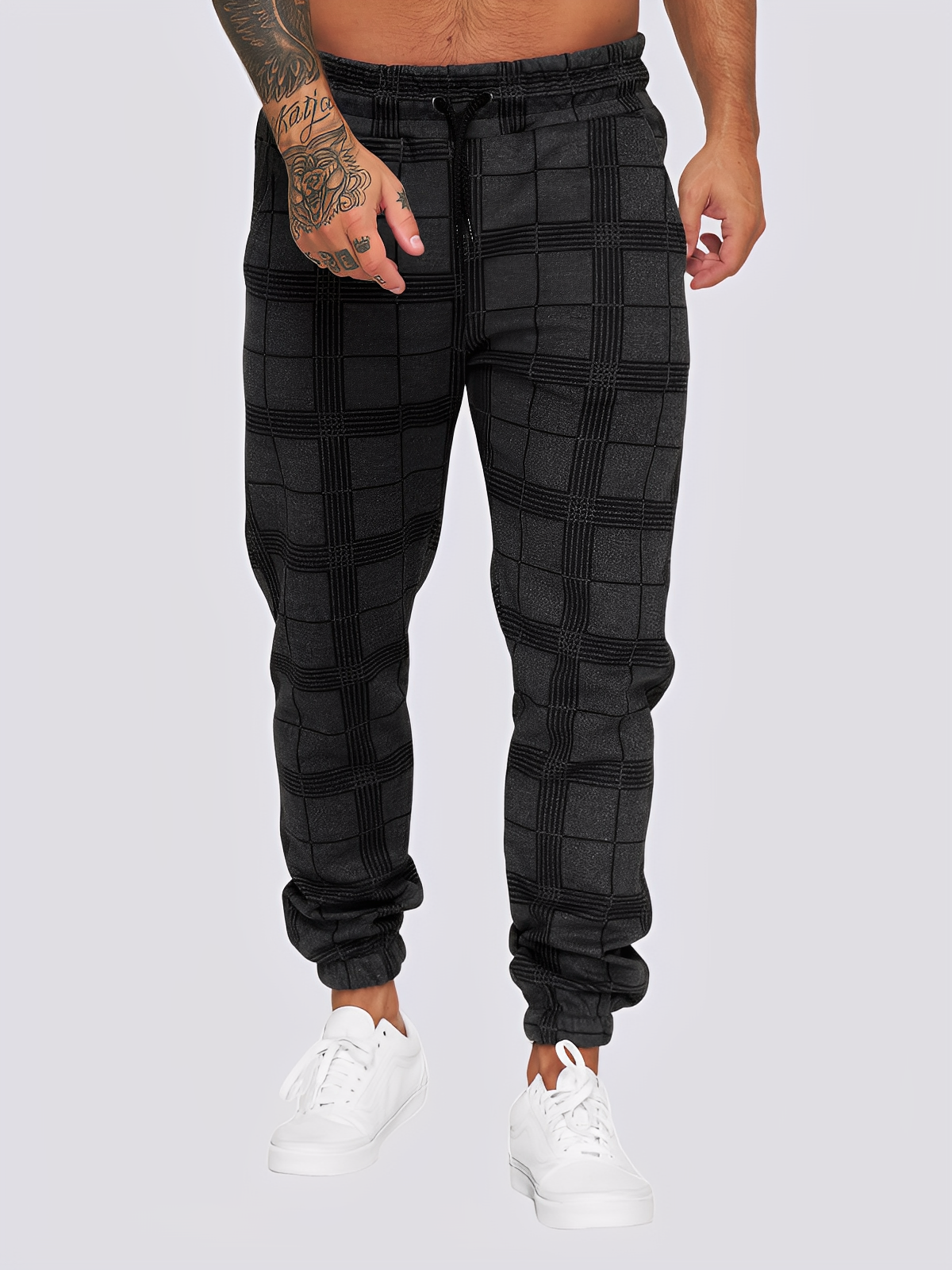 Jaeden - Stylish checked pants for men