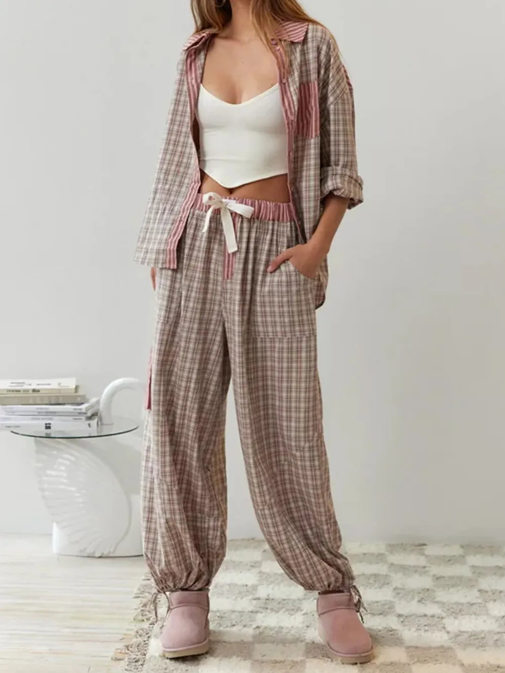 Elena – Two-Piece Pajama Set