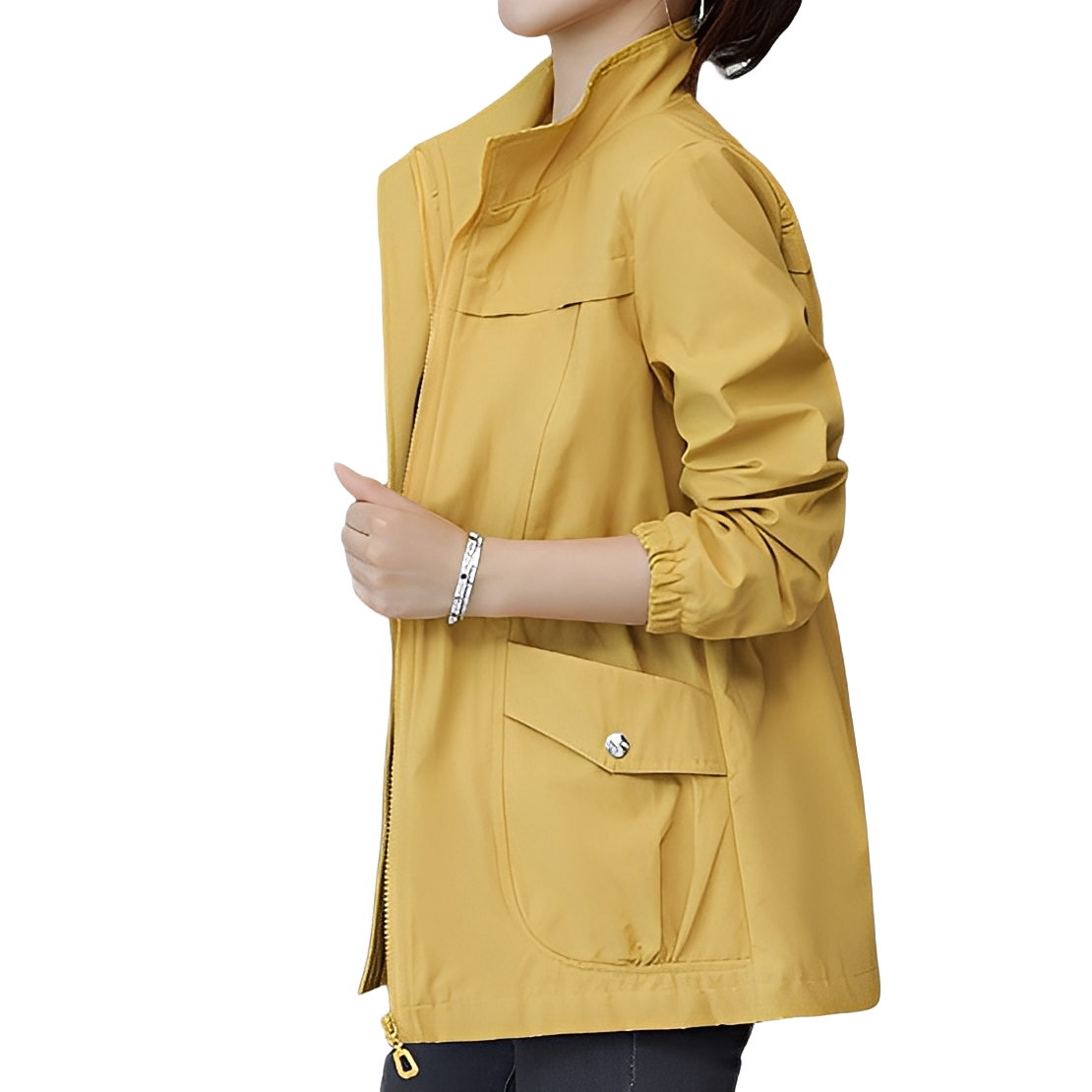 Gwenda - Trendy Jacket with Adjustable Waist for Women