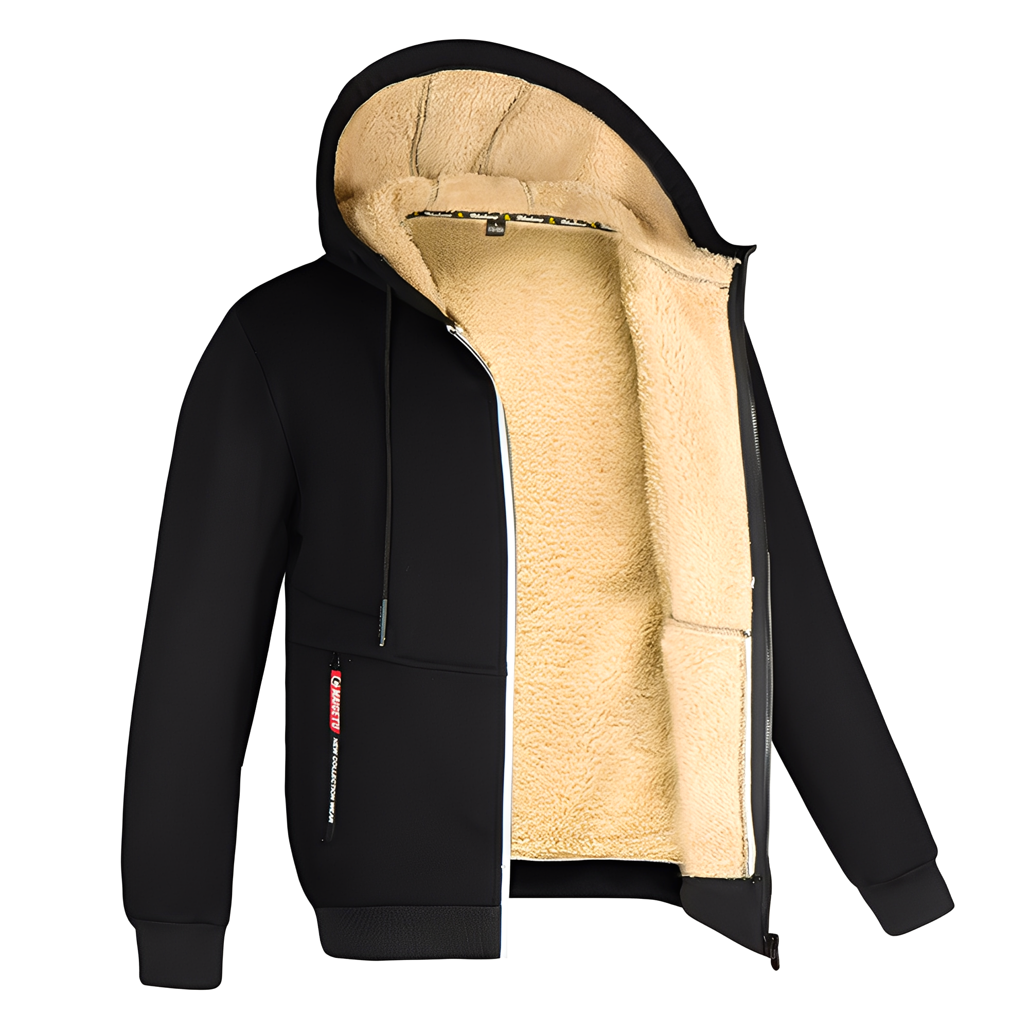 Davin - Men's Casual Hooded Fleece Jacket