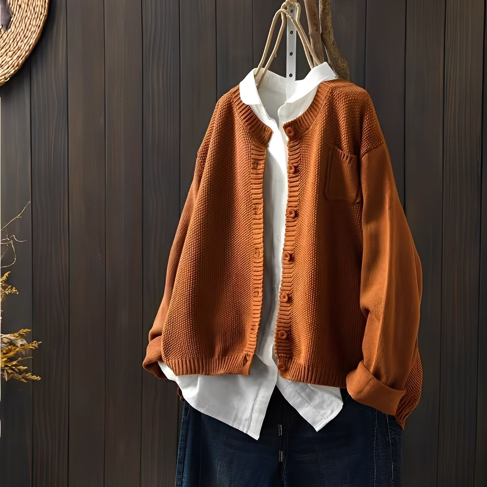 Shanon - Women's traditional, relaxed cardigan