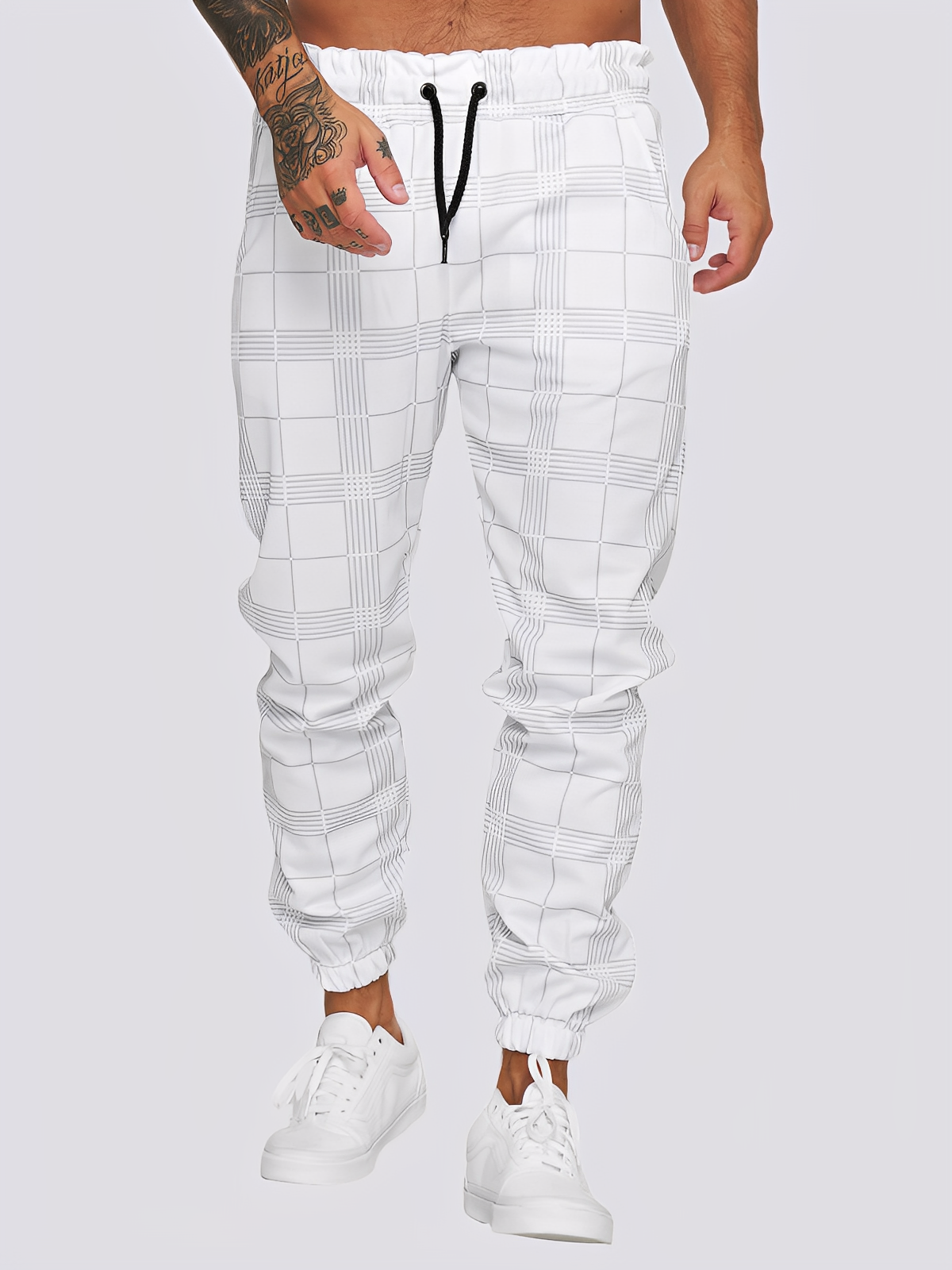 Jaeden - Stylish checked pants for men