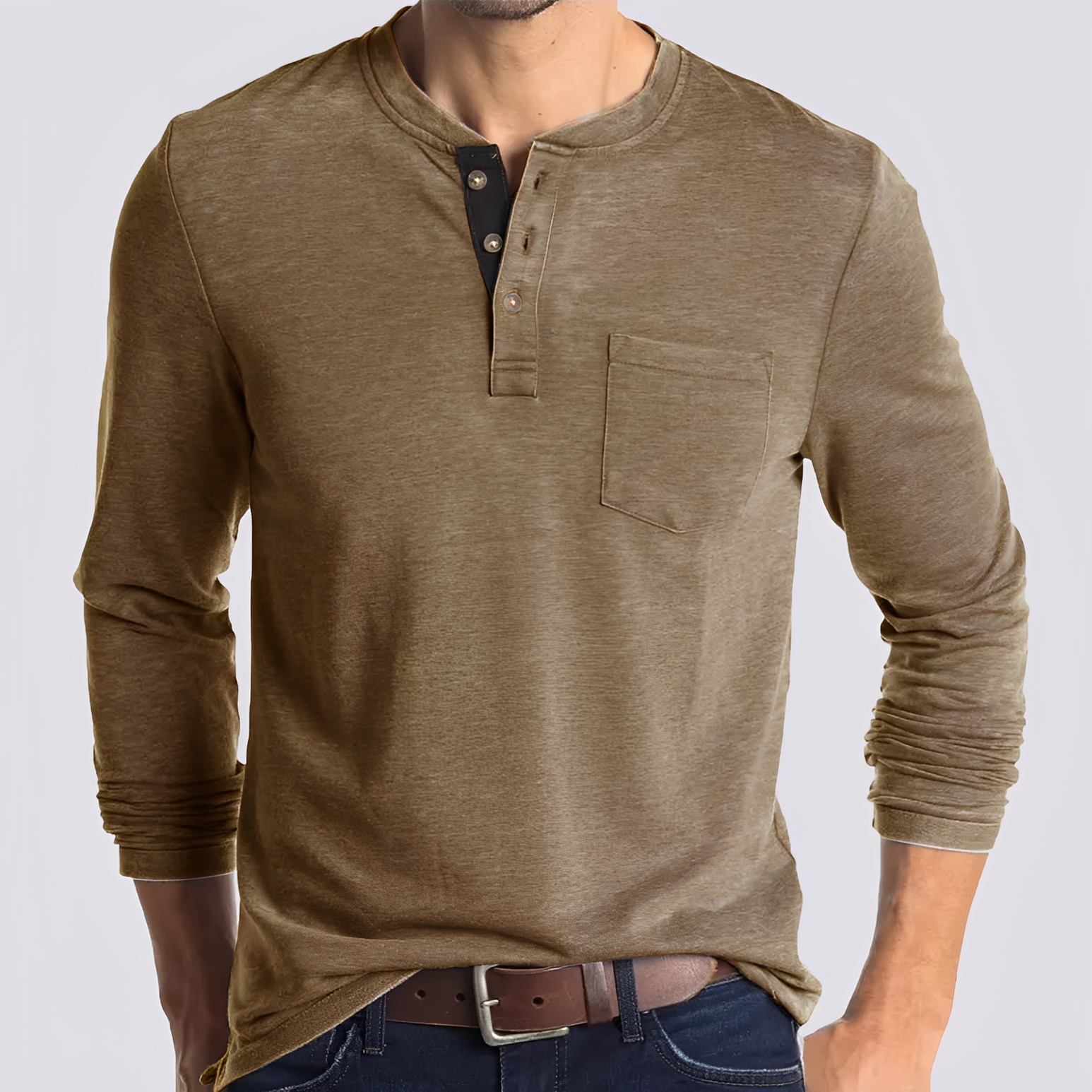 Dashiell - Casual Long Sleeve Shirt for Men