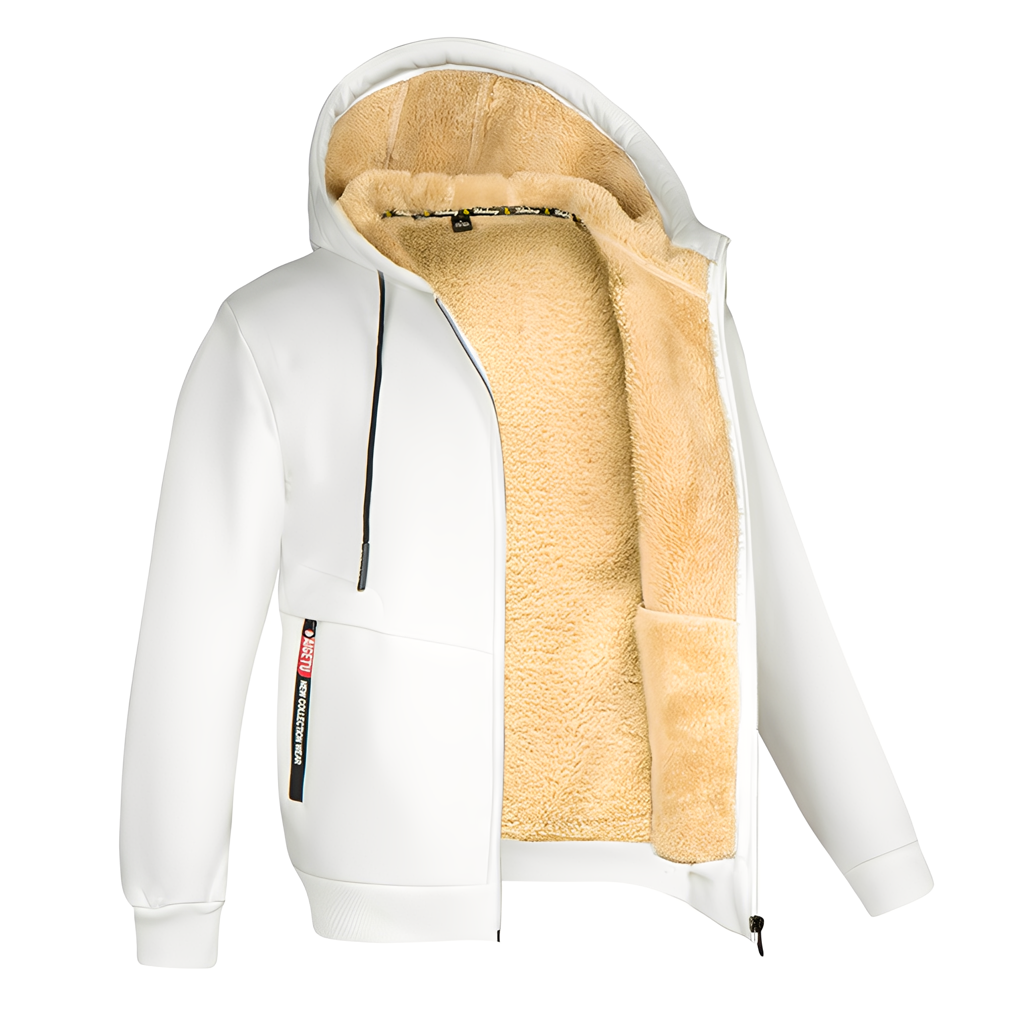 Davin - Men's Casual Hooded Fleece Jacket