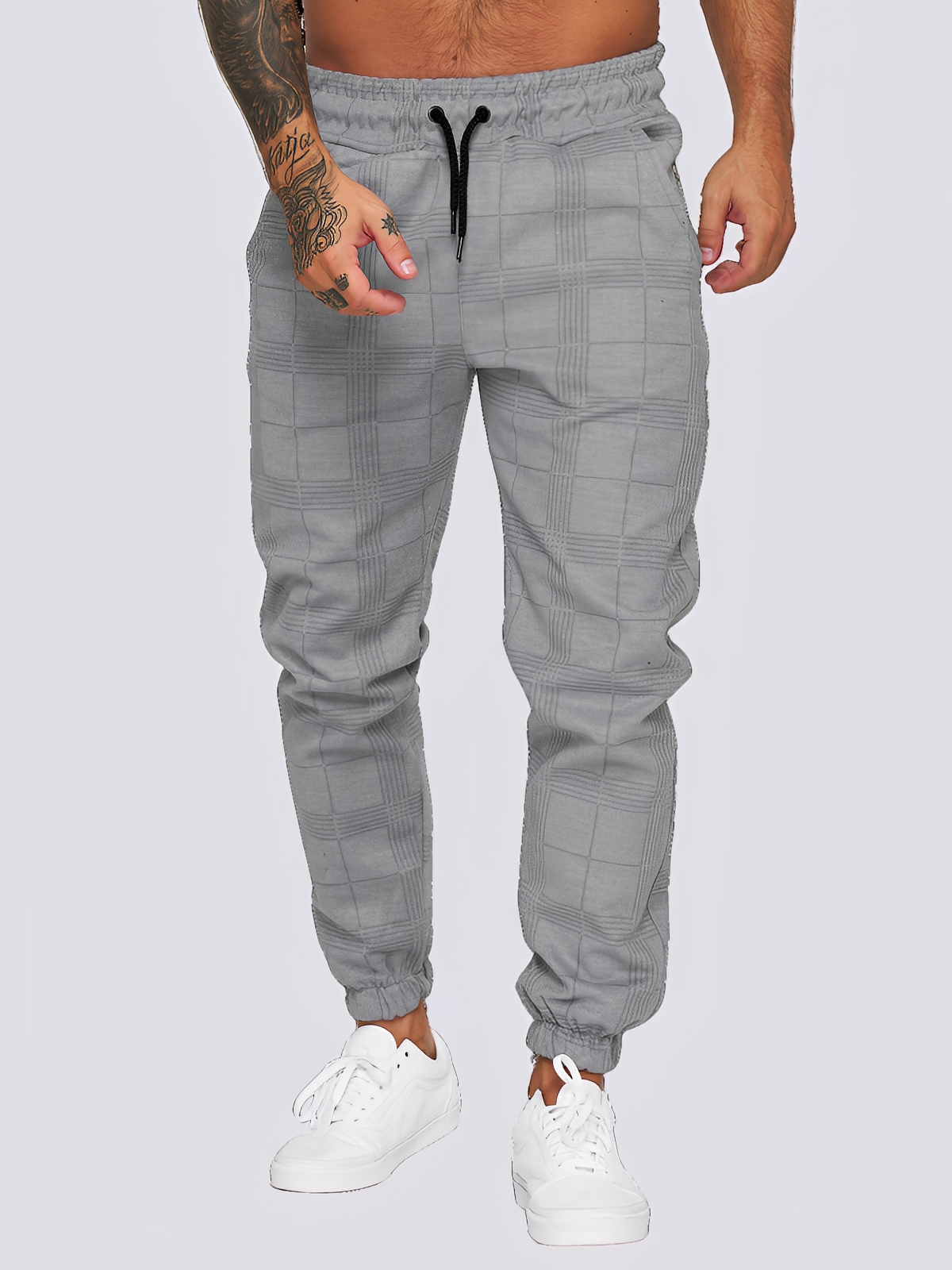 Jaeden - Stylish checked pants for men
