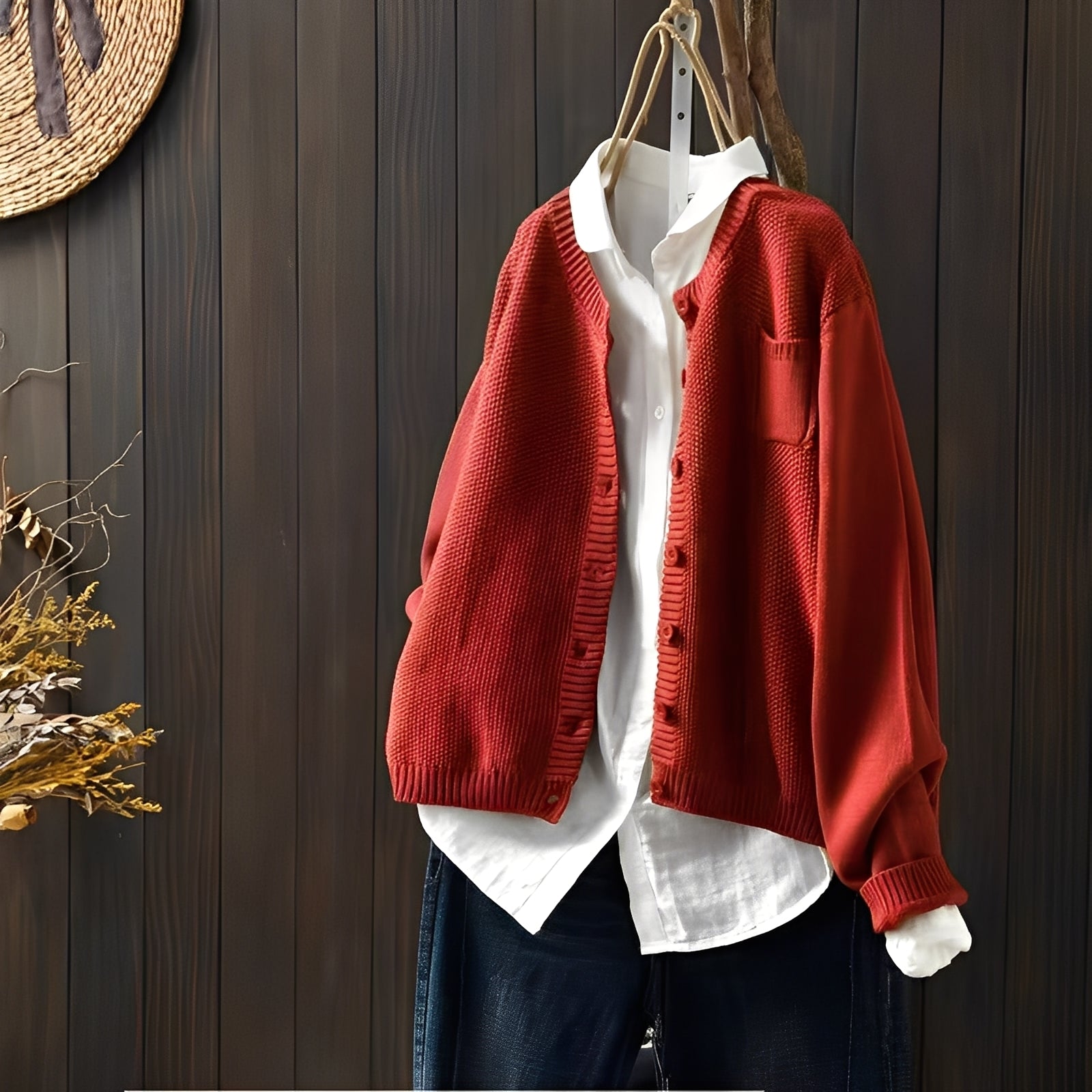 Shanon - Women's traditional, relaxed cardigan