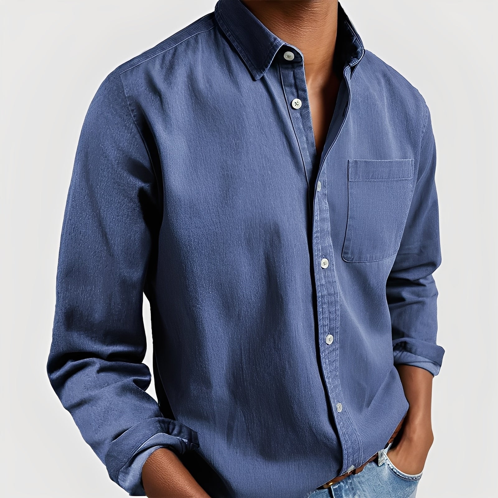 Tanner - Men's Casual Shirt with Pocket