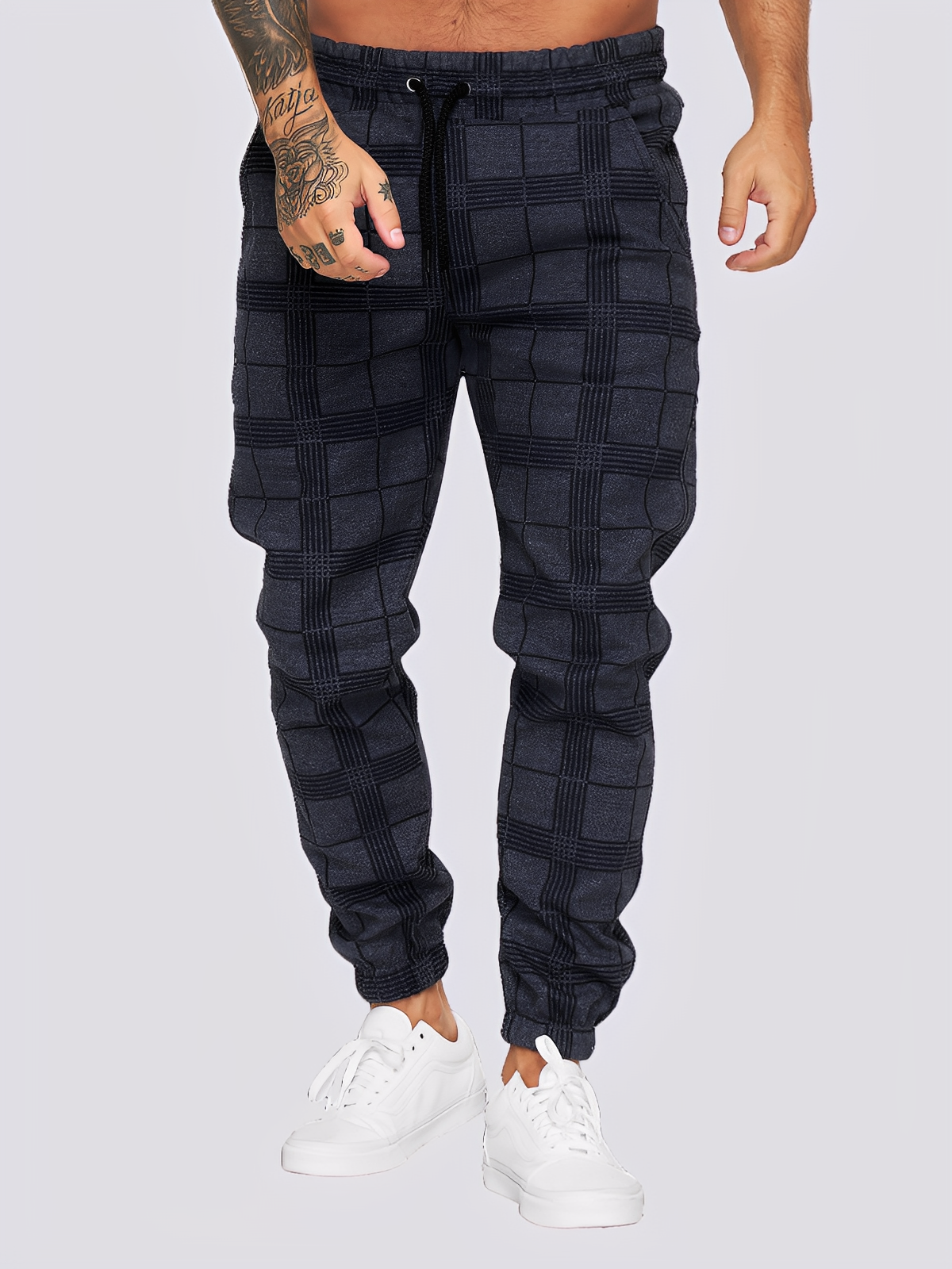 Jaeden - Stylish checked pants for men