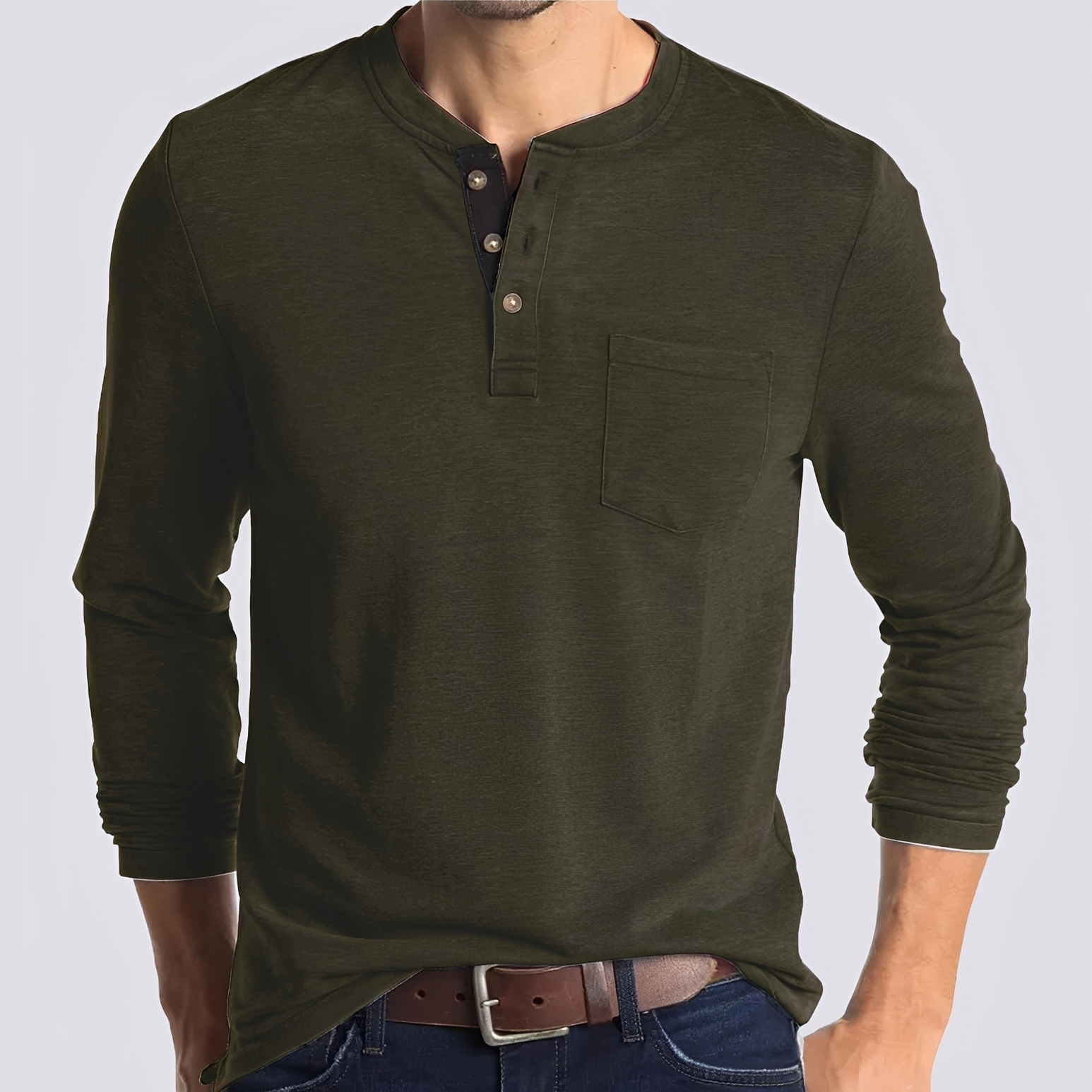 Dashiell - Casual Long Sleeve Shirt for Men