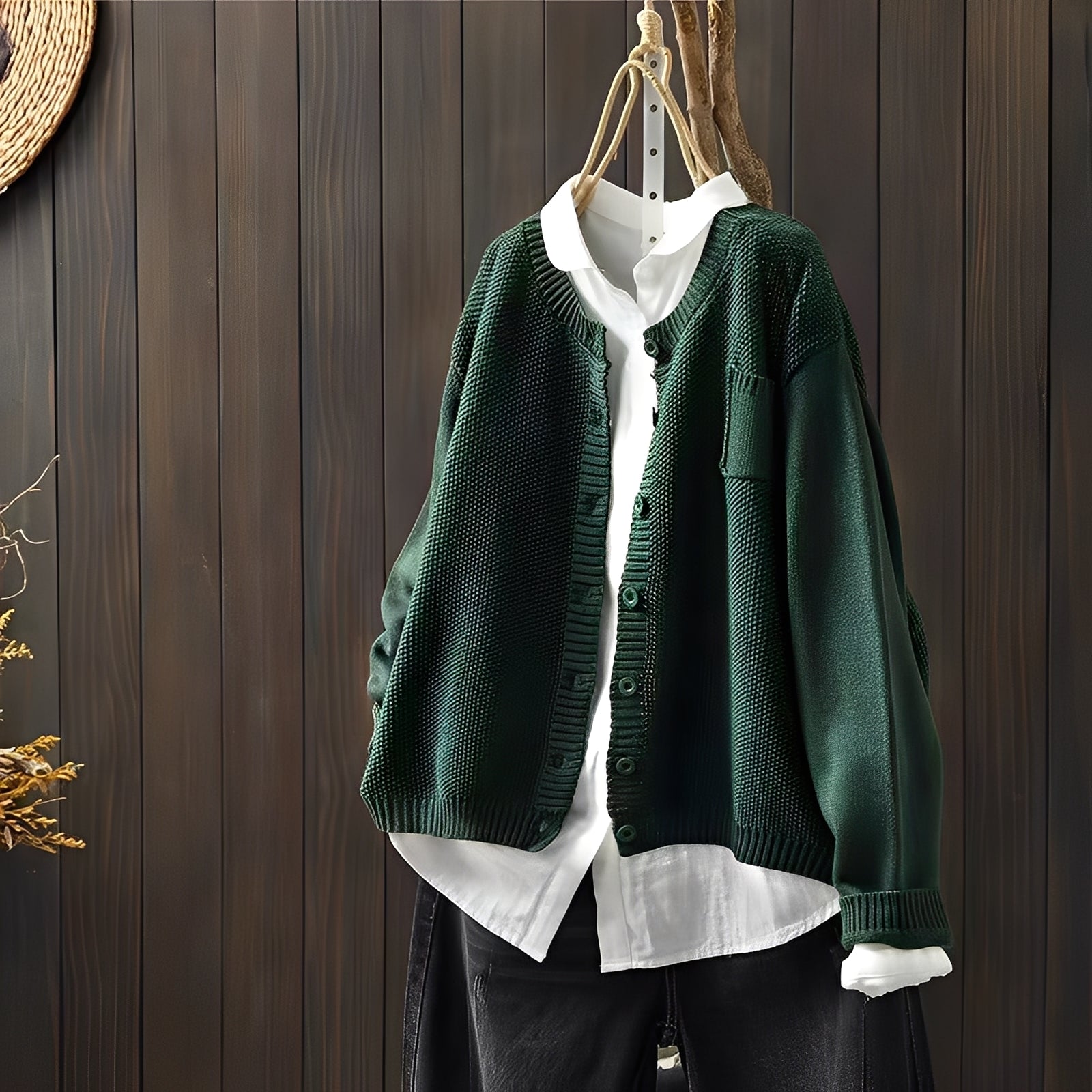Shanon - Women's traditional, relaxed cardigan