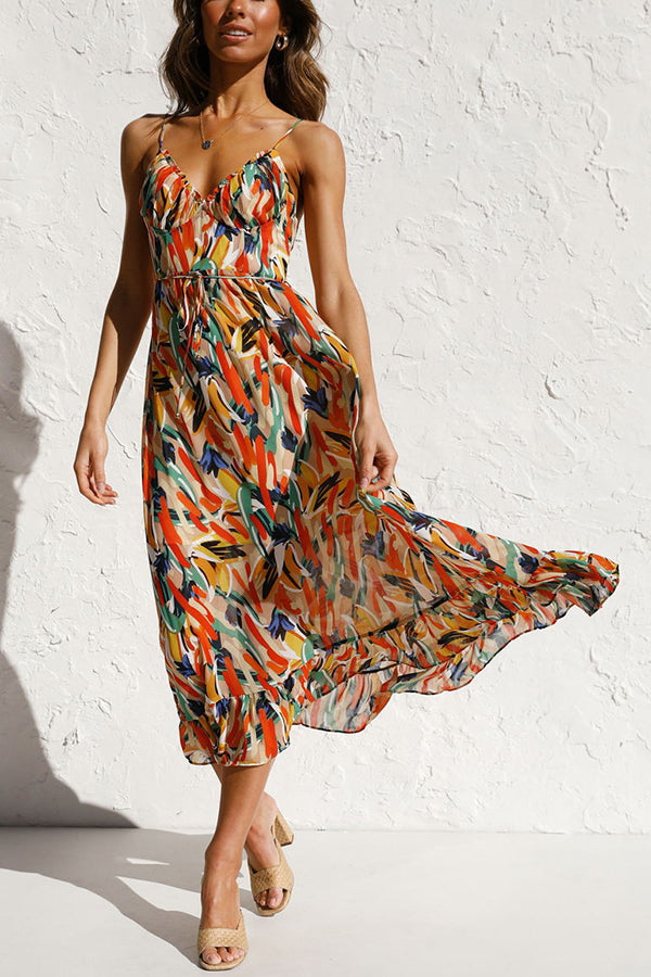 Charity – Colorful Midi Dress