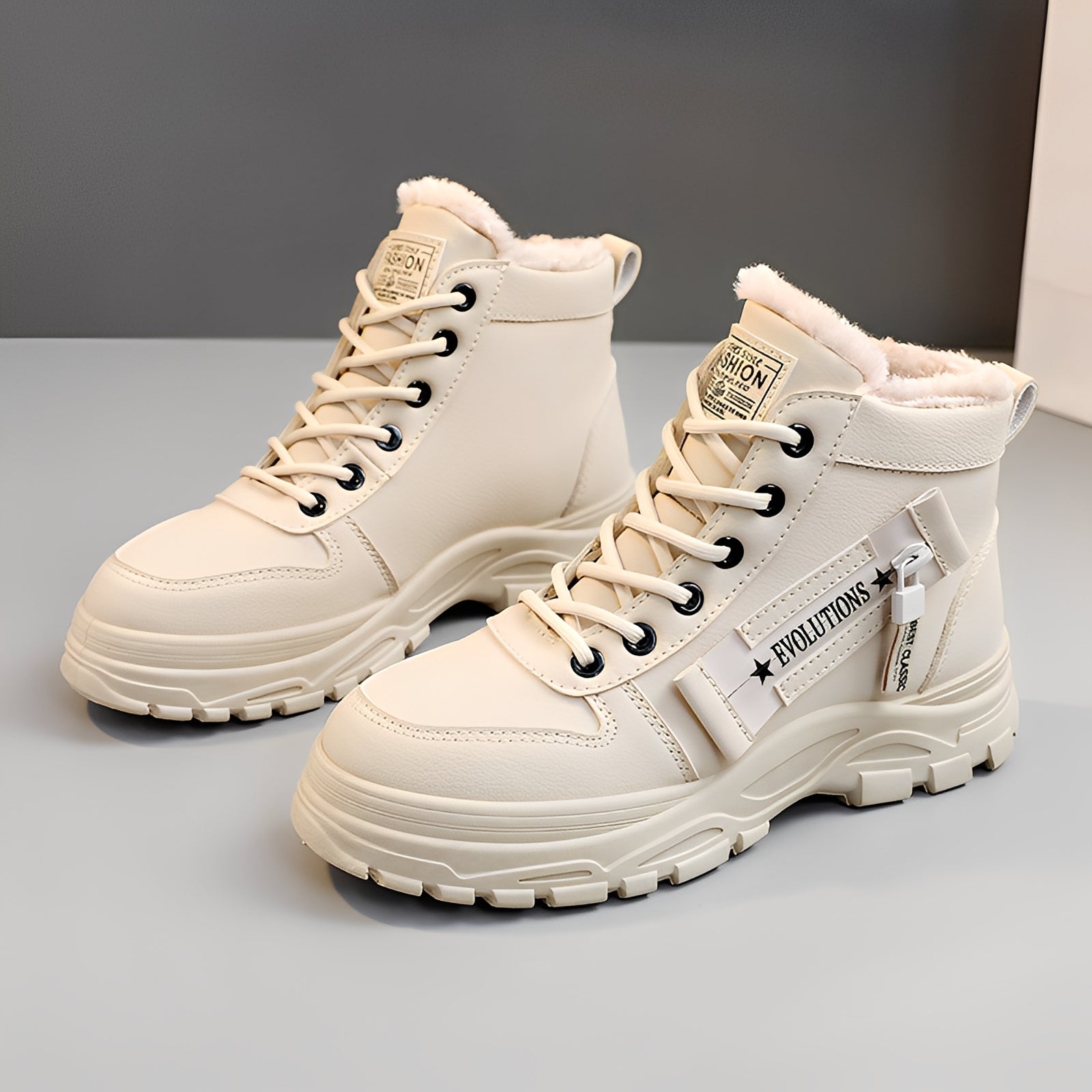 Jazmine - Stylish Plush Boots for Women