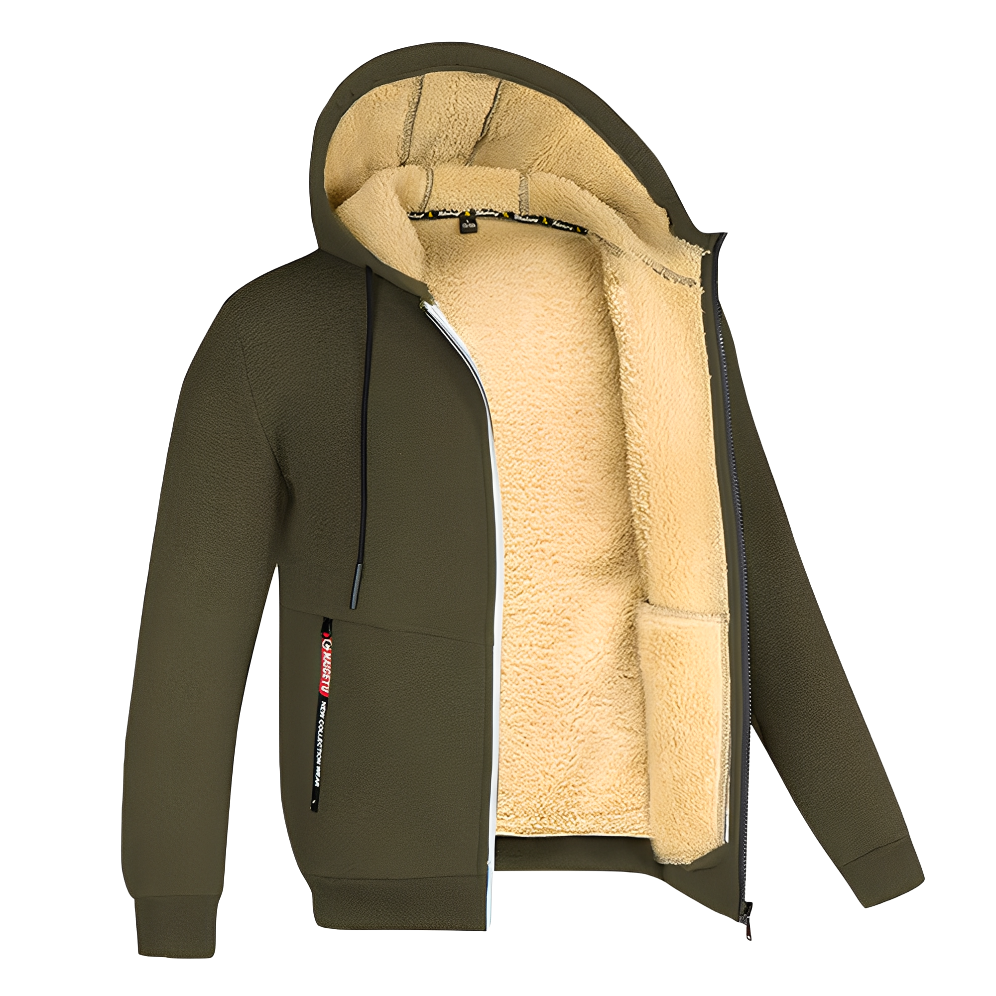Davin - Men's Casual Hooded Fleece Jacket