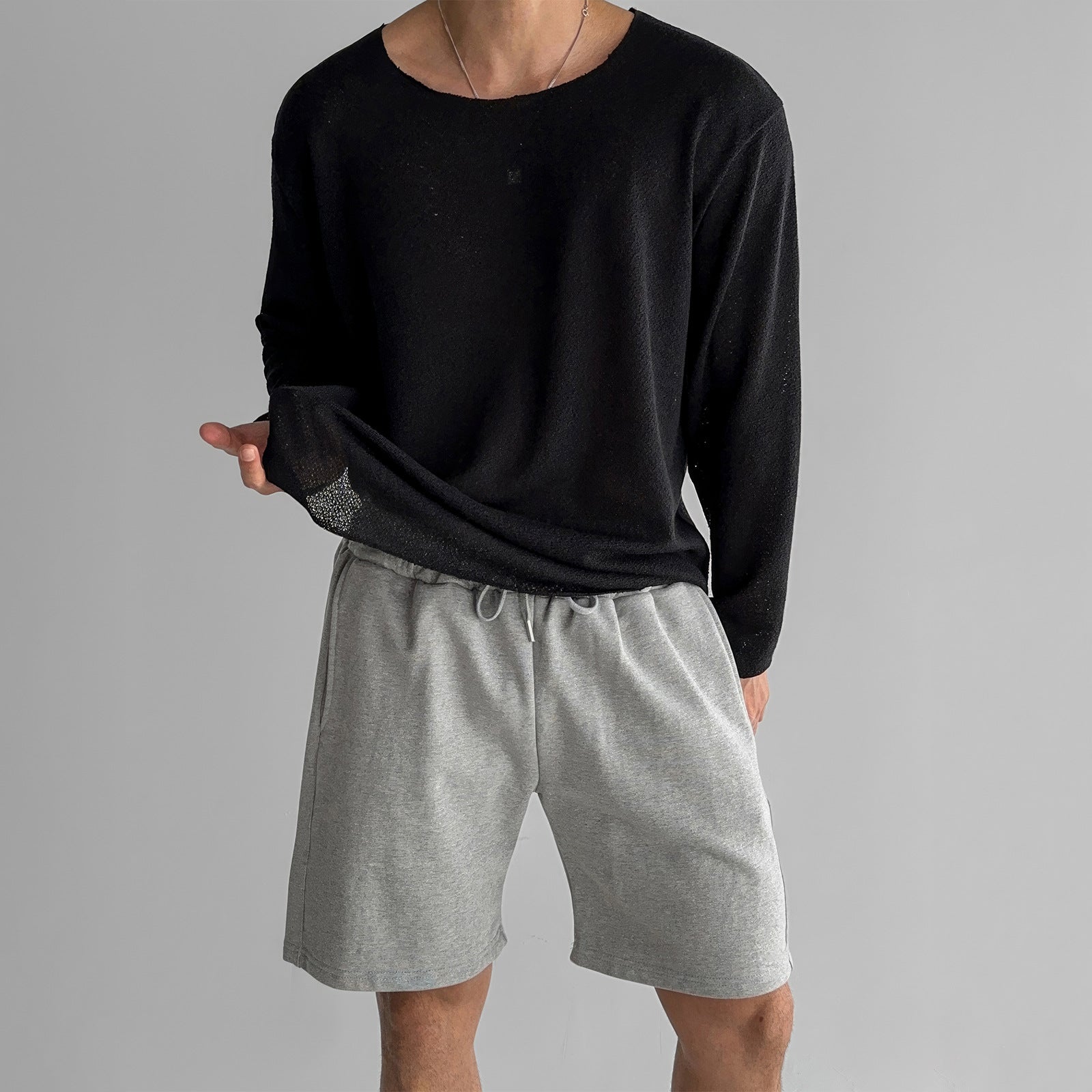 Carter - Men's Casual Knit Shirt With Long Sleeves
