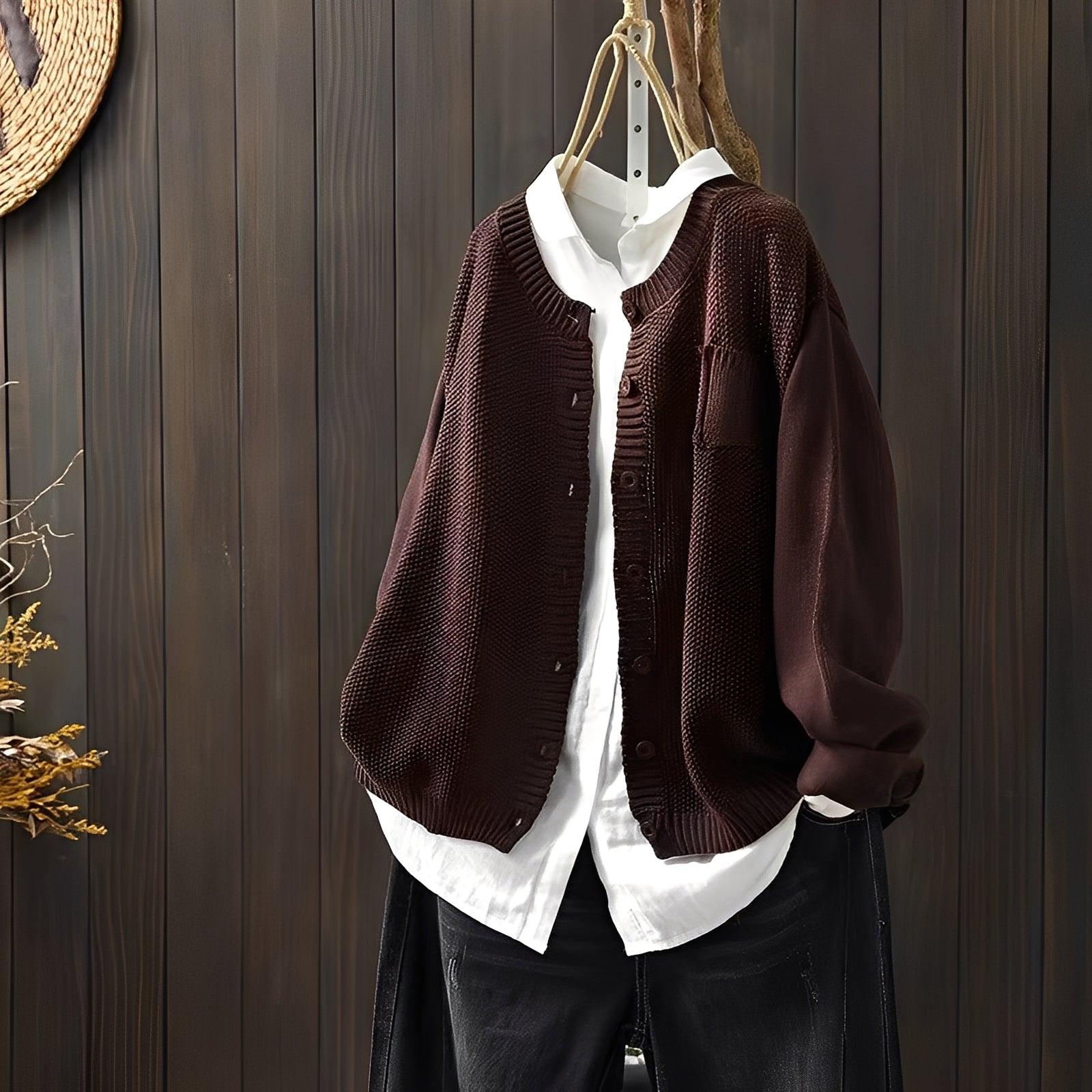 Shanon - Women's traditional, relaxed cardigan