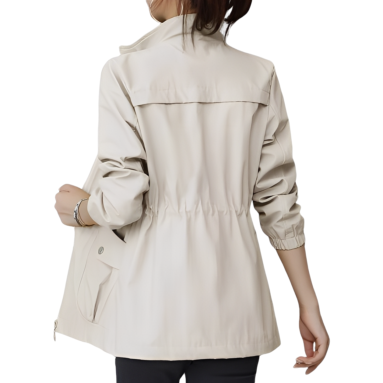 Gwenda - Trendy Jacket with Adjustable Waist for Women