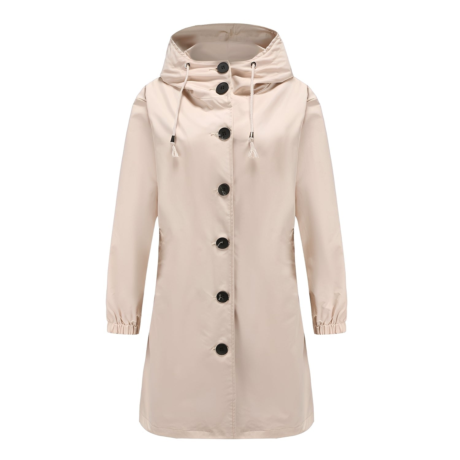 Vivyan - Casual waterproof jacket with hood for women