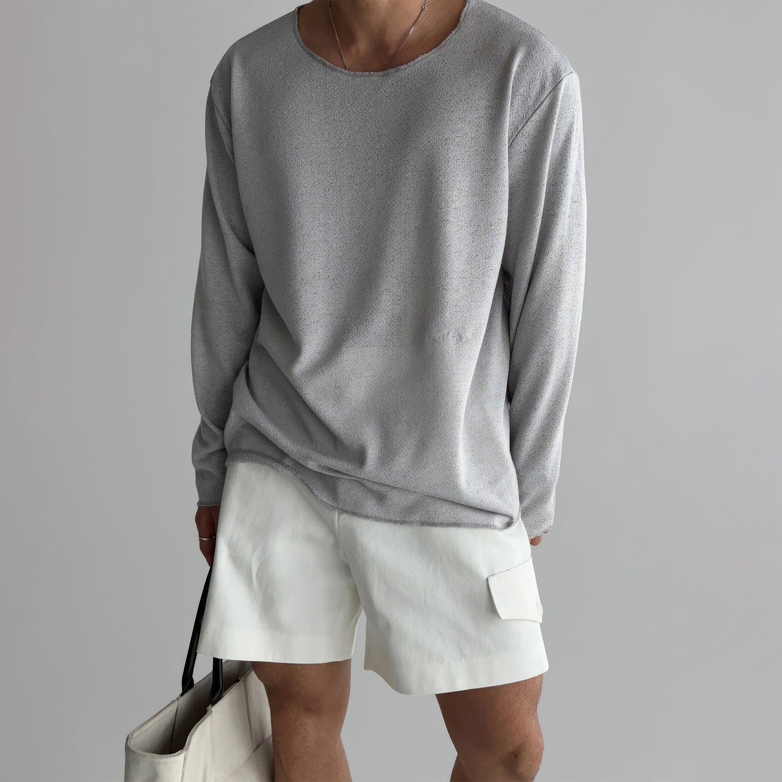 Carter - Men's Casual Knit Shirt With Long Sleeves