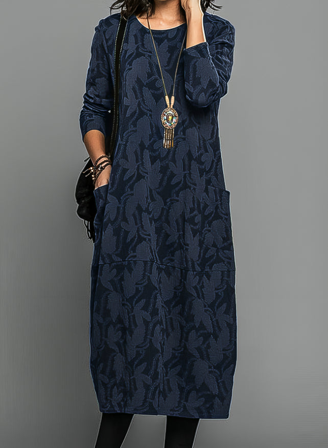 Alisha – Printed Long Sleeve Dress