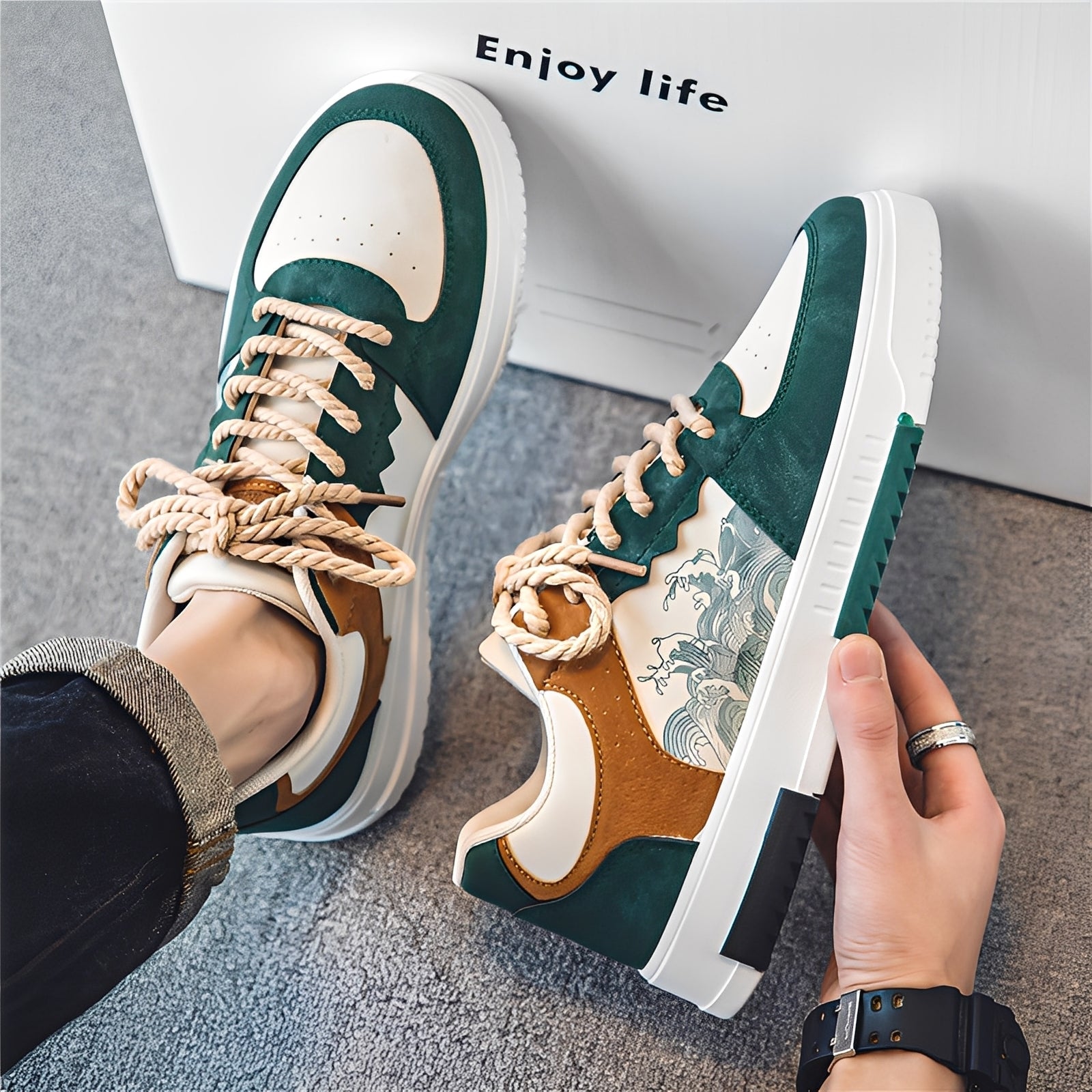 Micheal - Stylish, Modern Non-Slip Shoes for Men